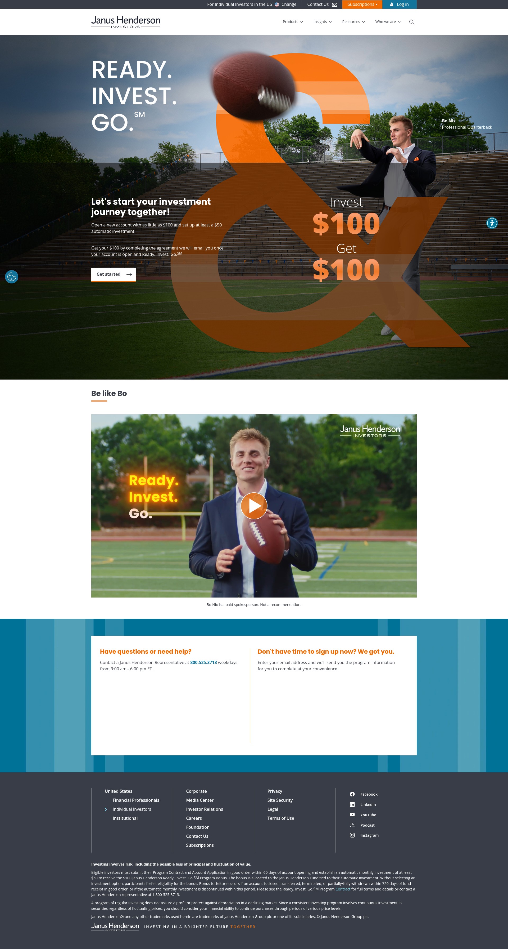 Landing Page