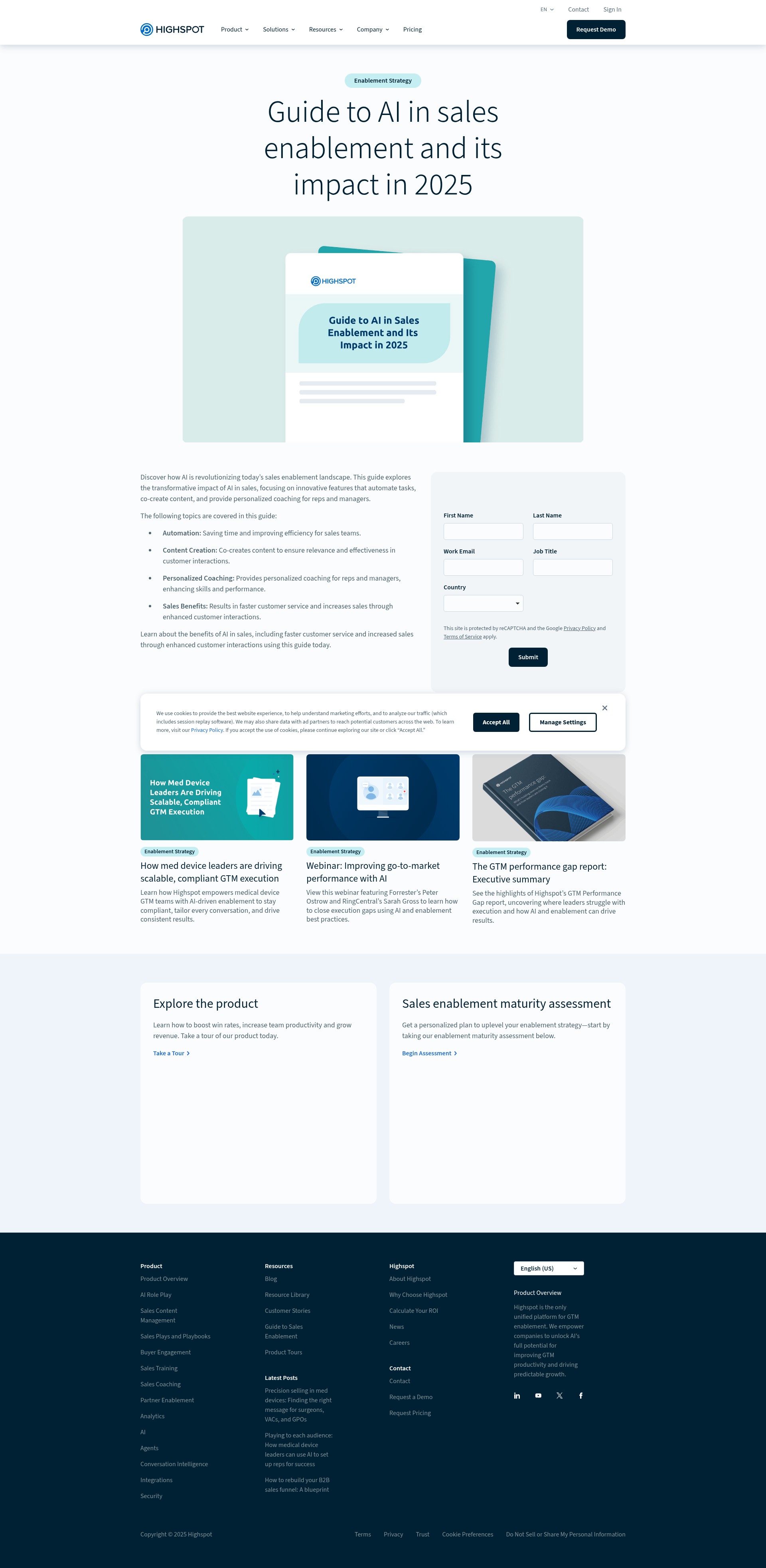 Landing Page