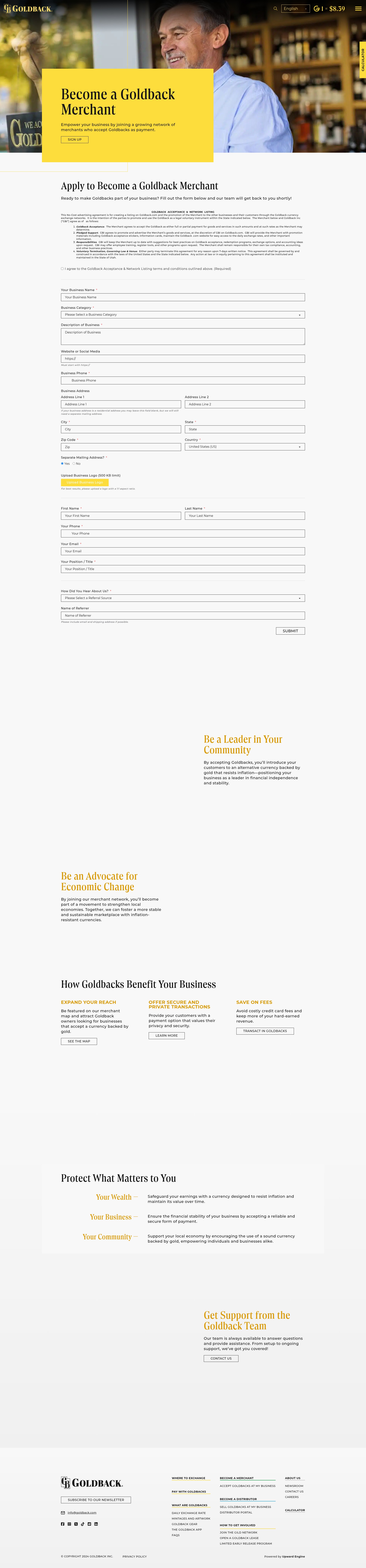 Landing Page