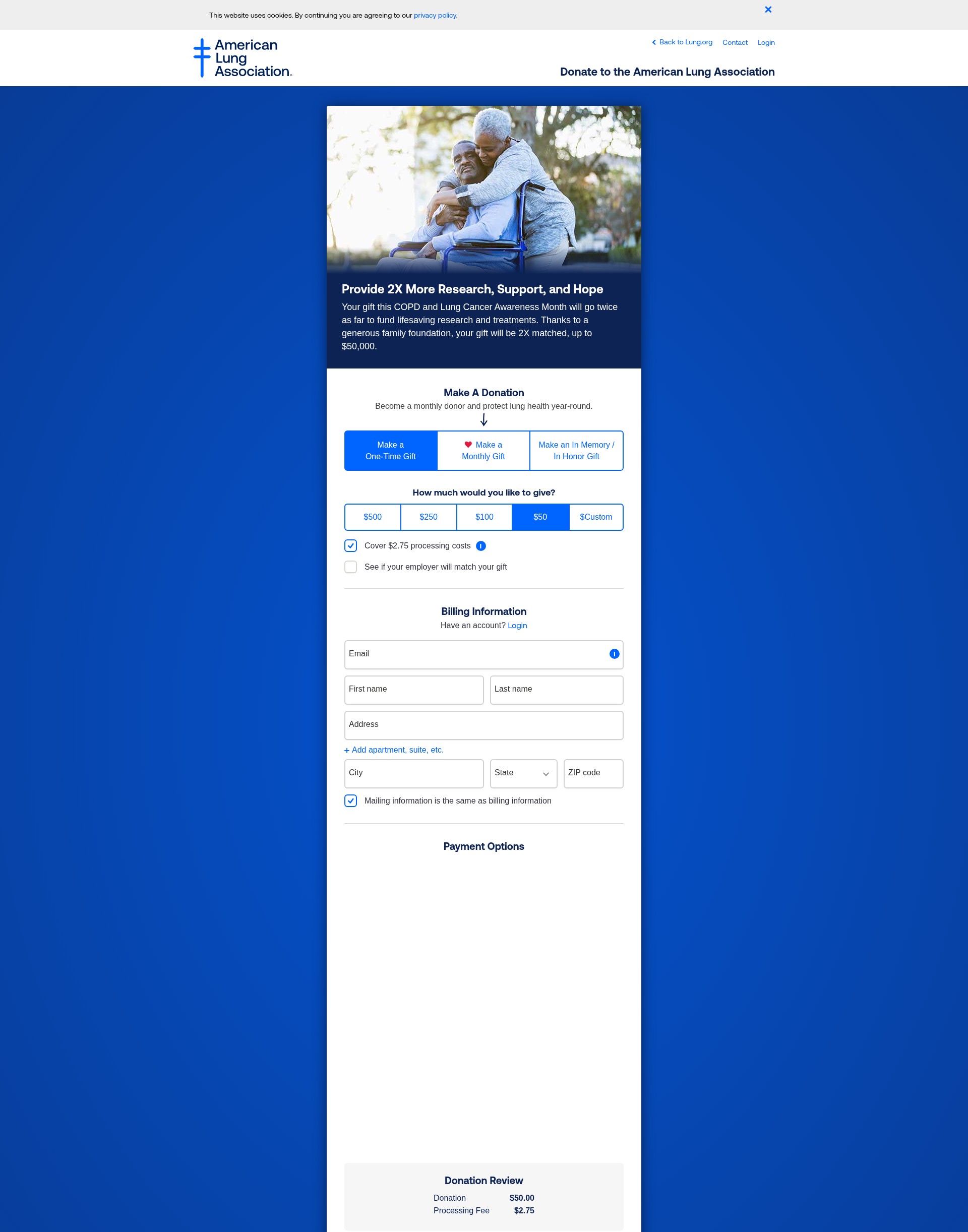 Landing Page