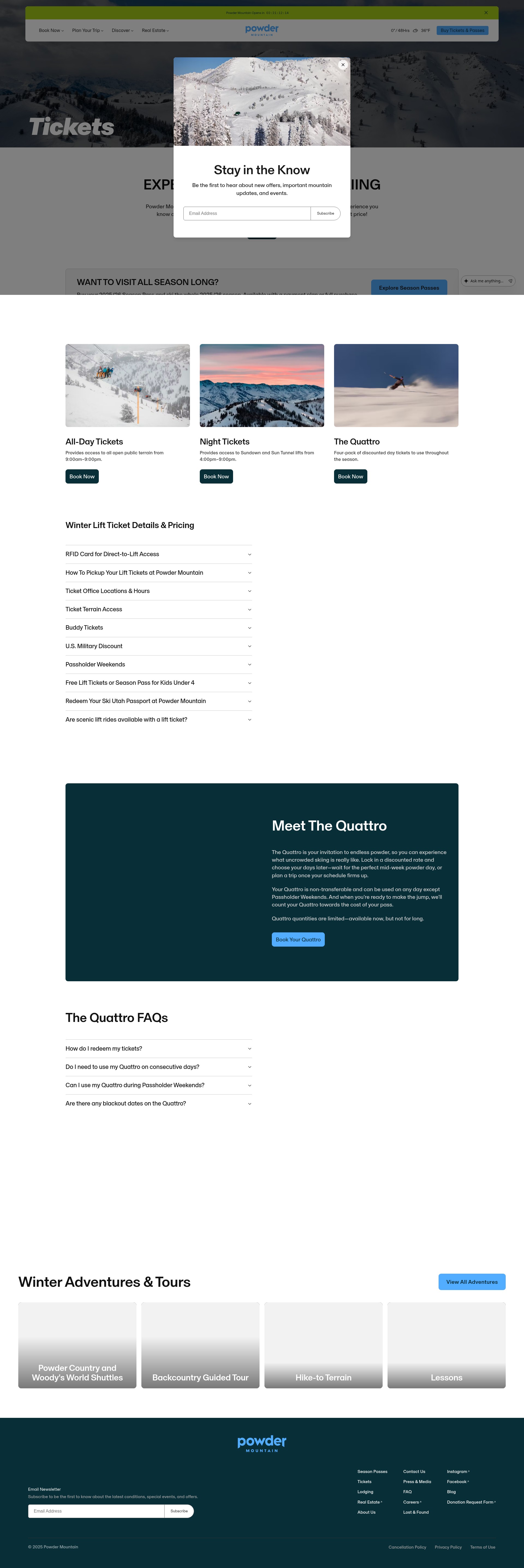 Landing Page