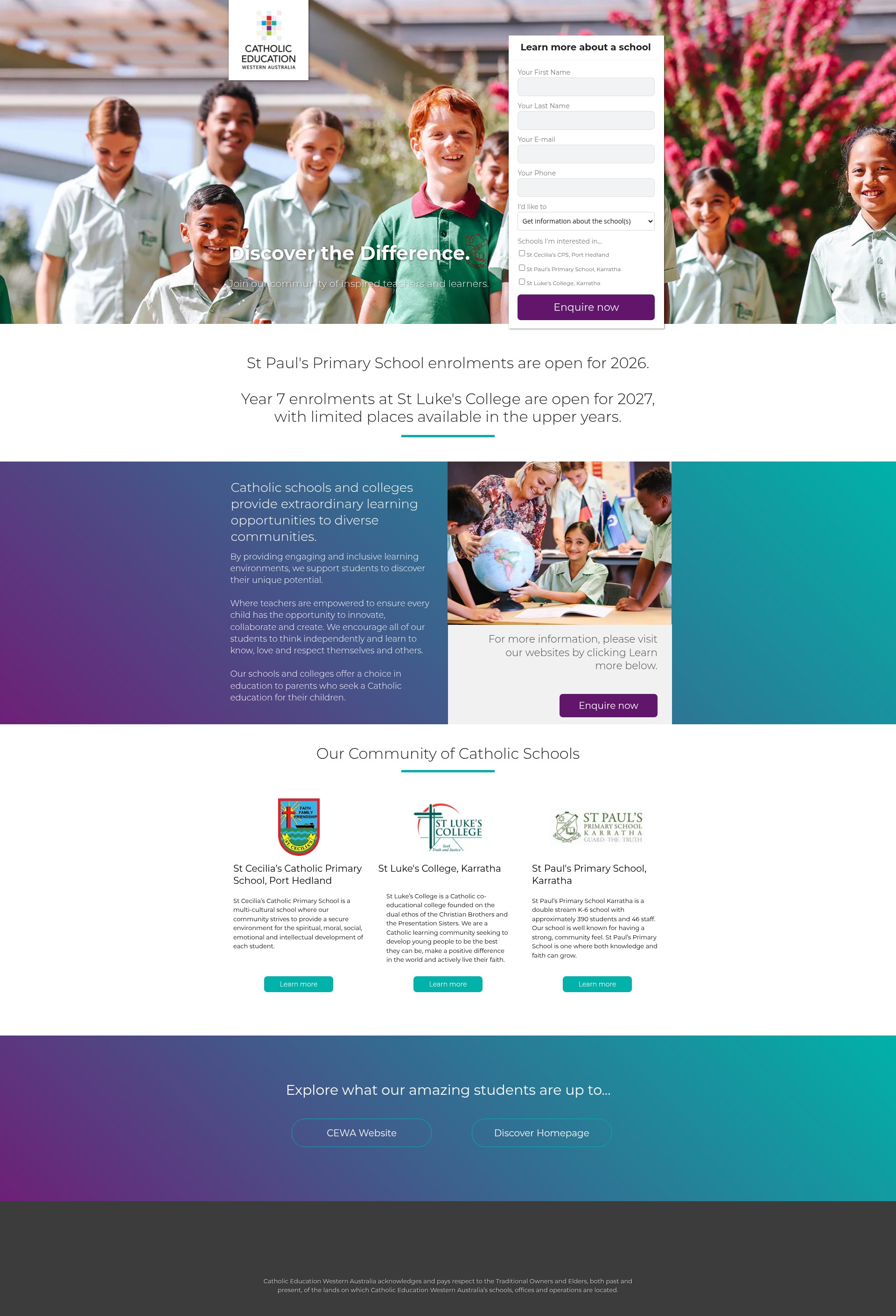 Landing Page