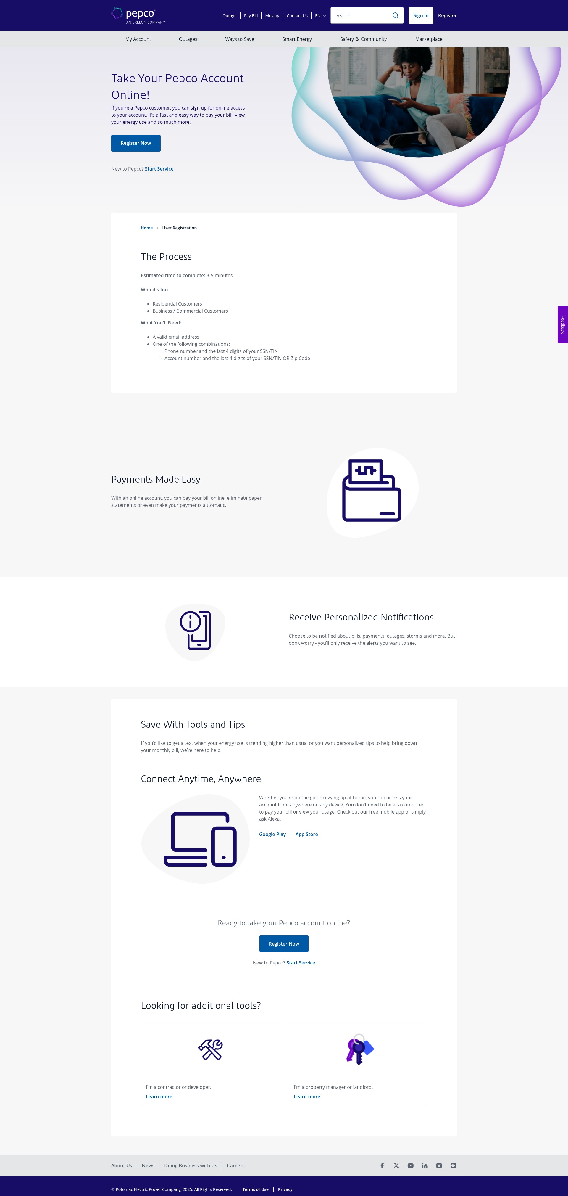 Landing Page