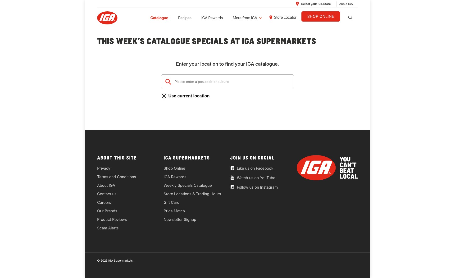 Landing Page