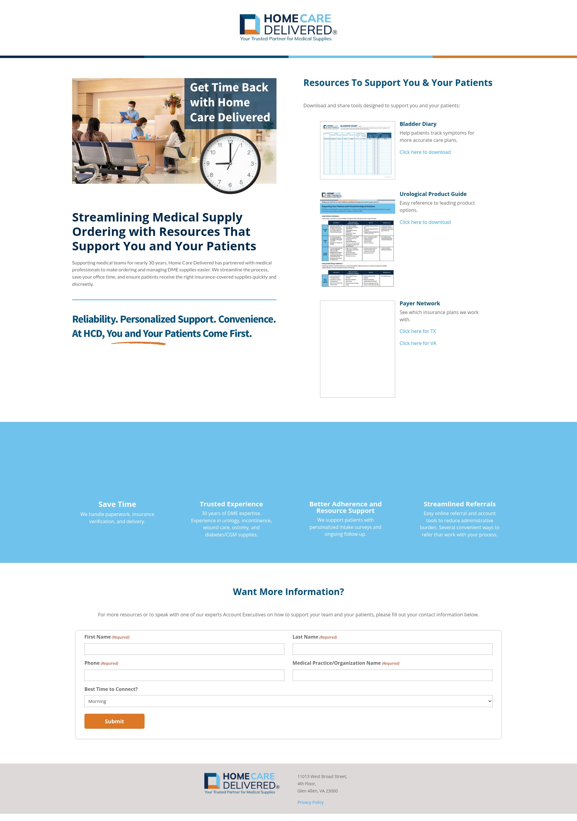 Landing Page