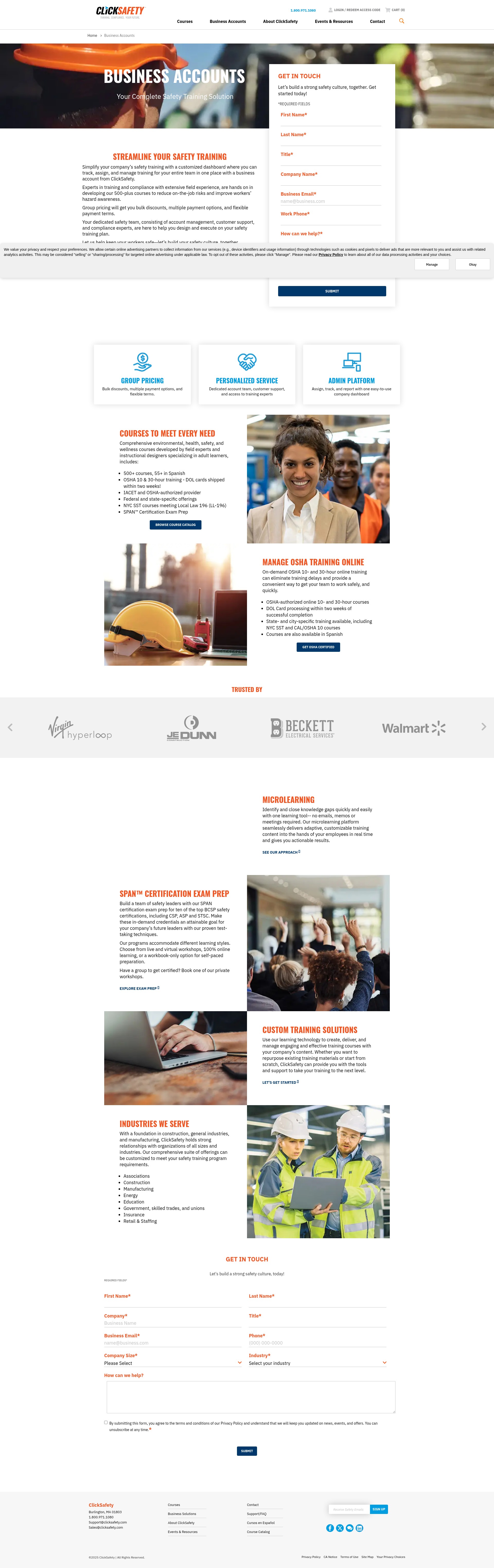 Landing Page