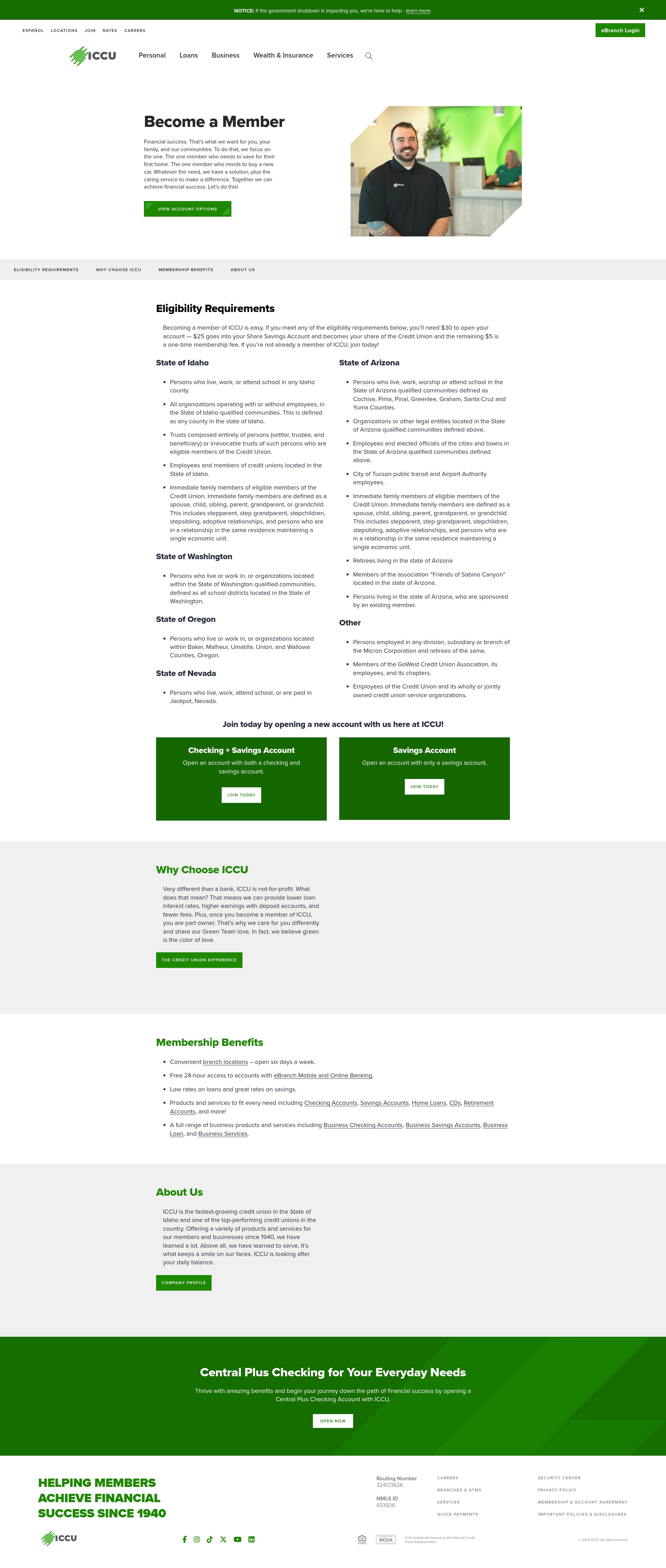 Landing Page
