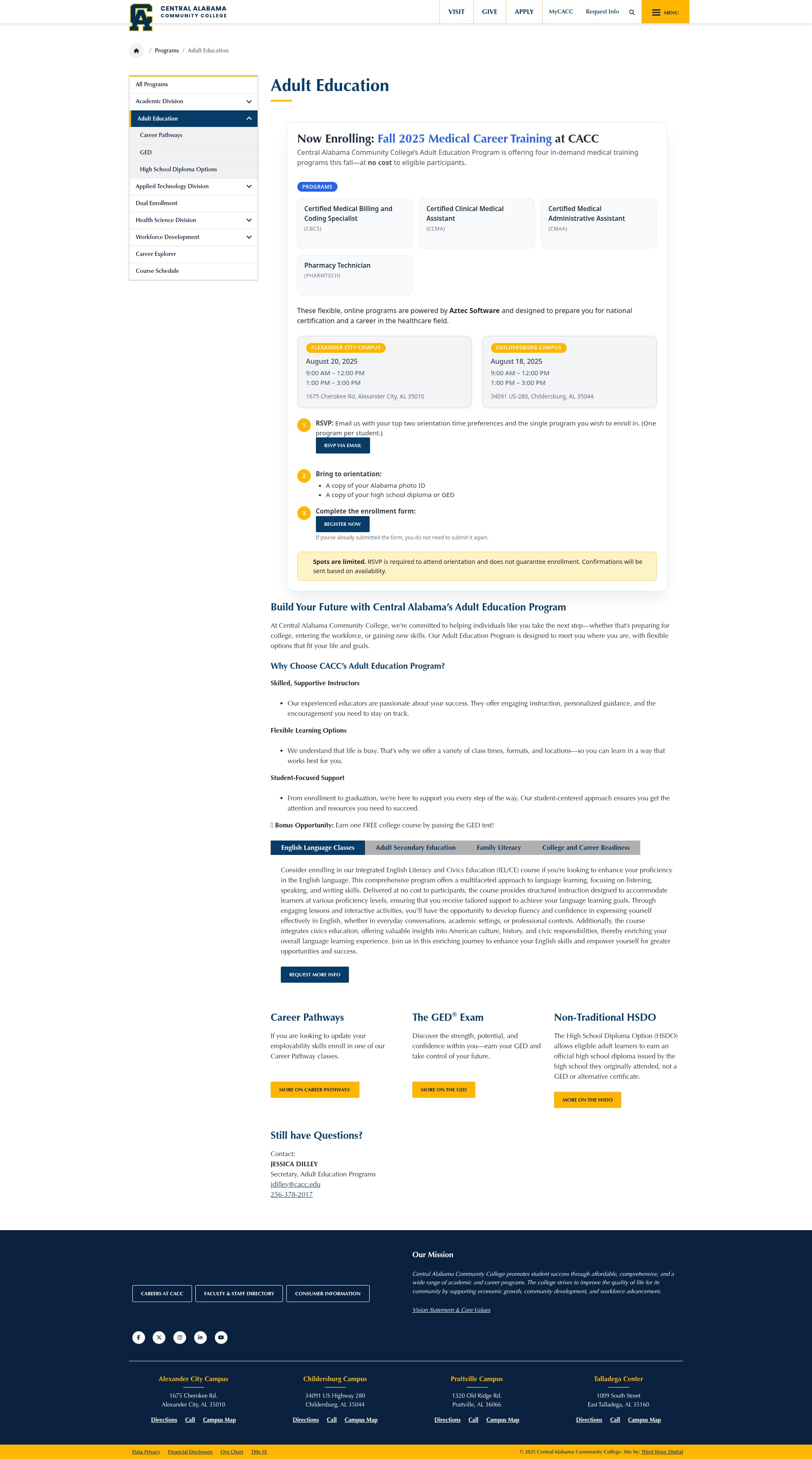 Landing Page