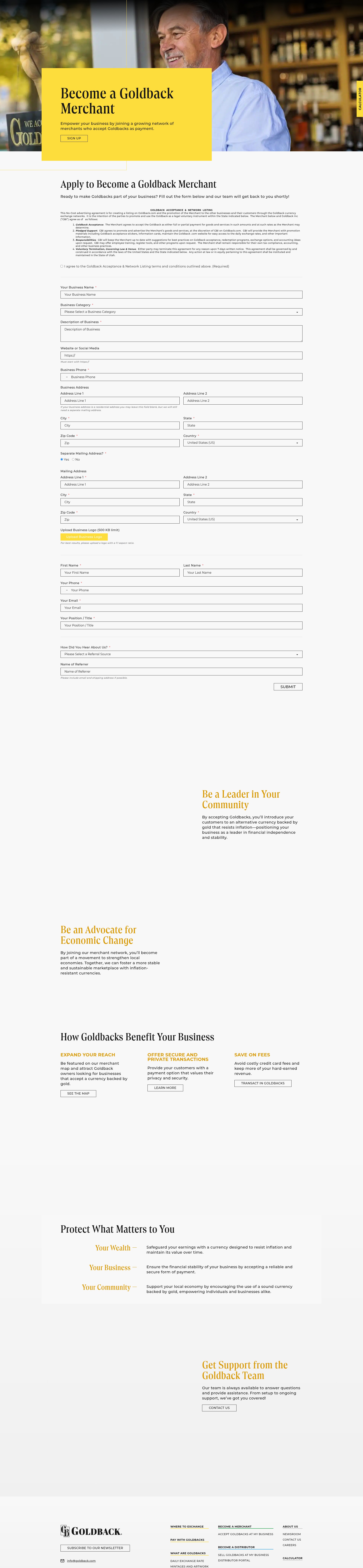 Landing Page