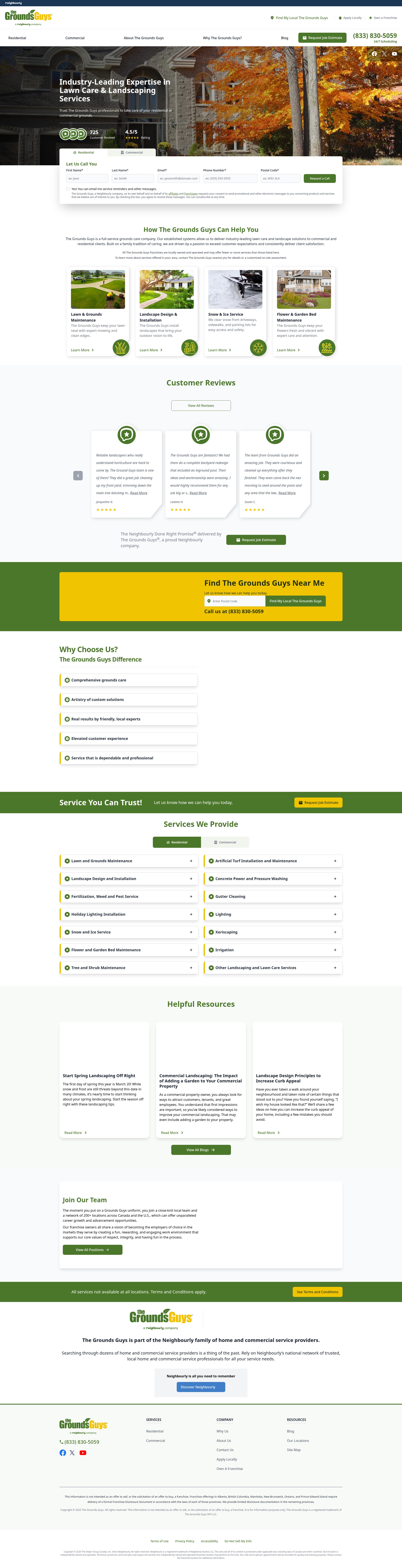 Landing Page