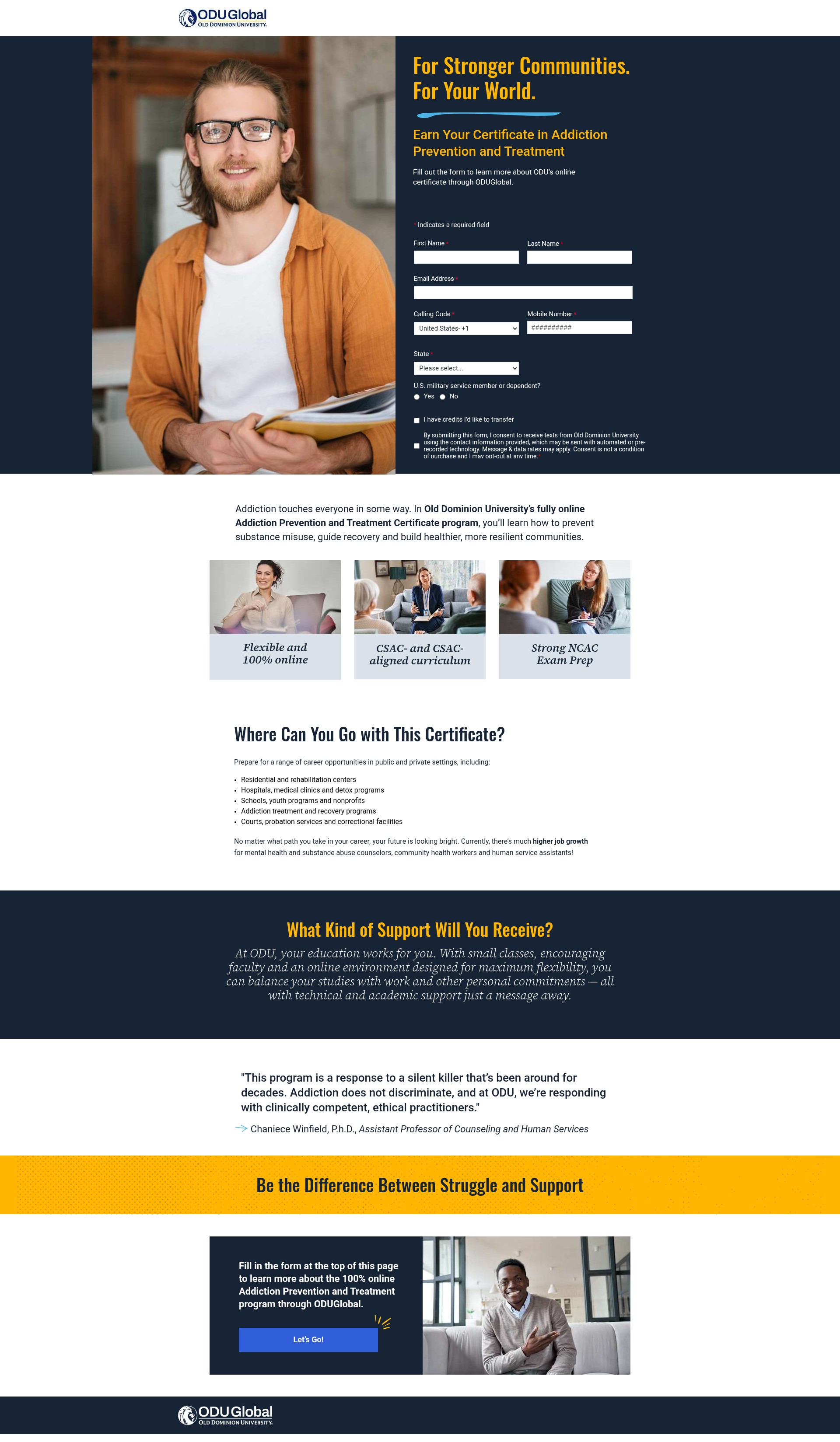 Landing Page