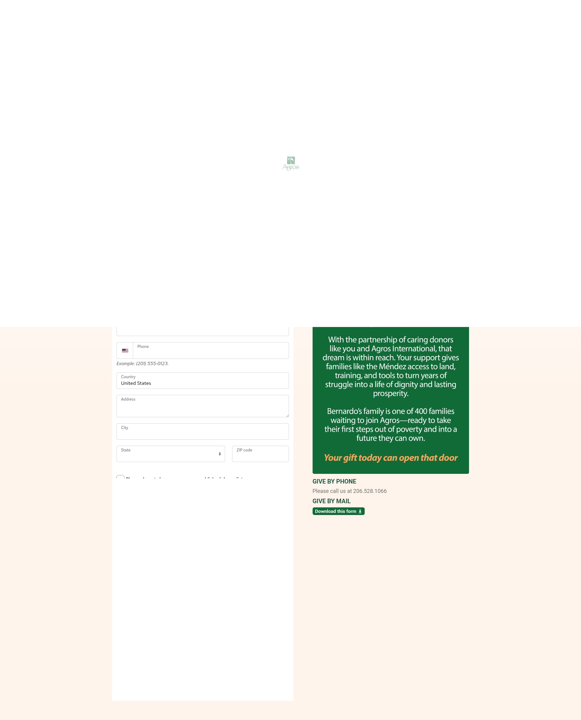 Landing Page