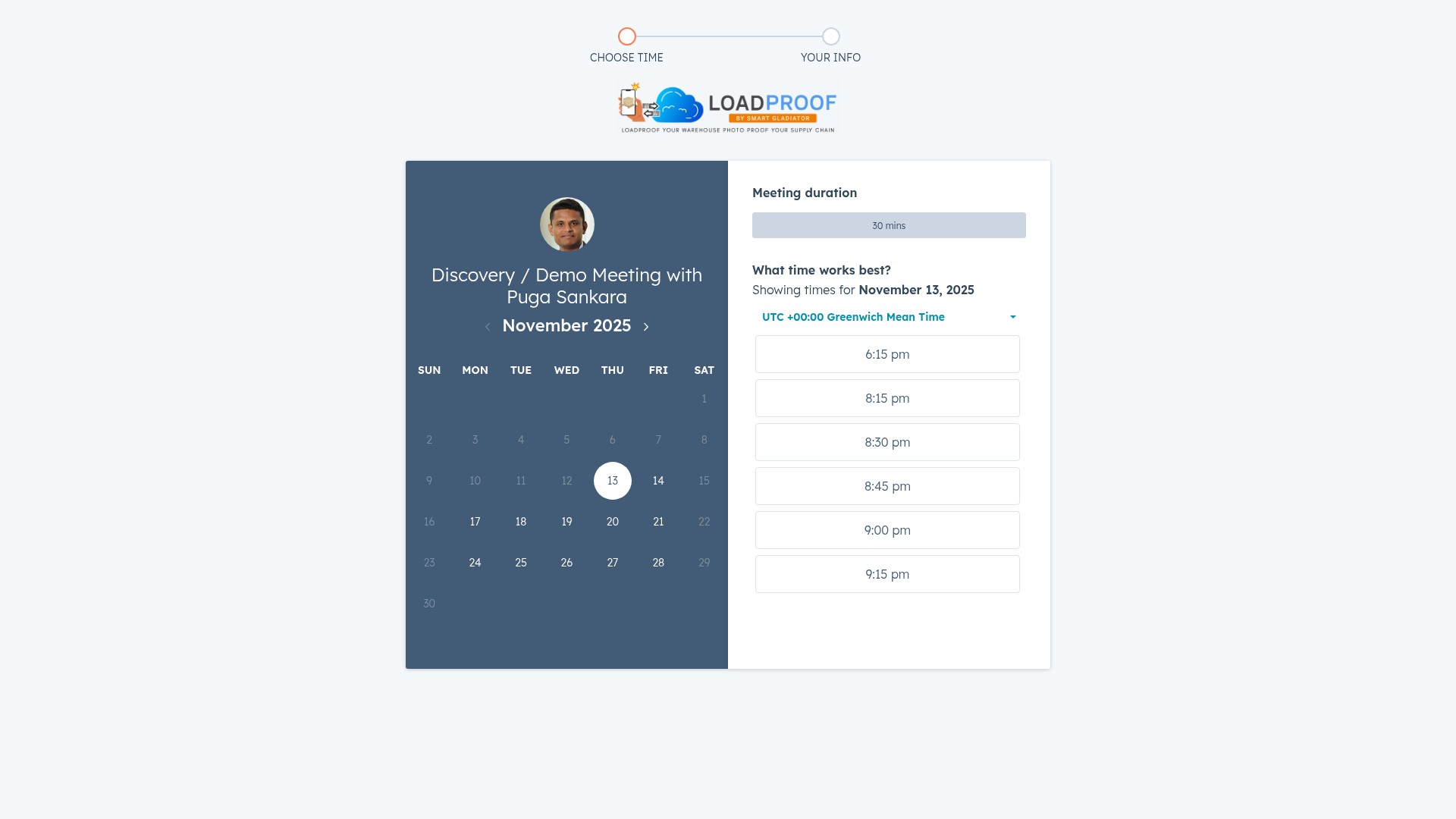 Landing Page
