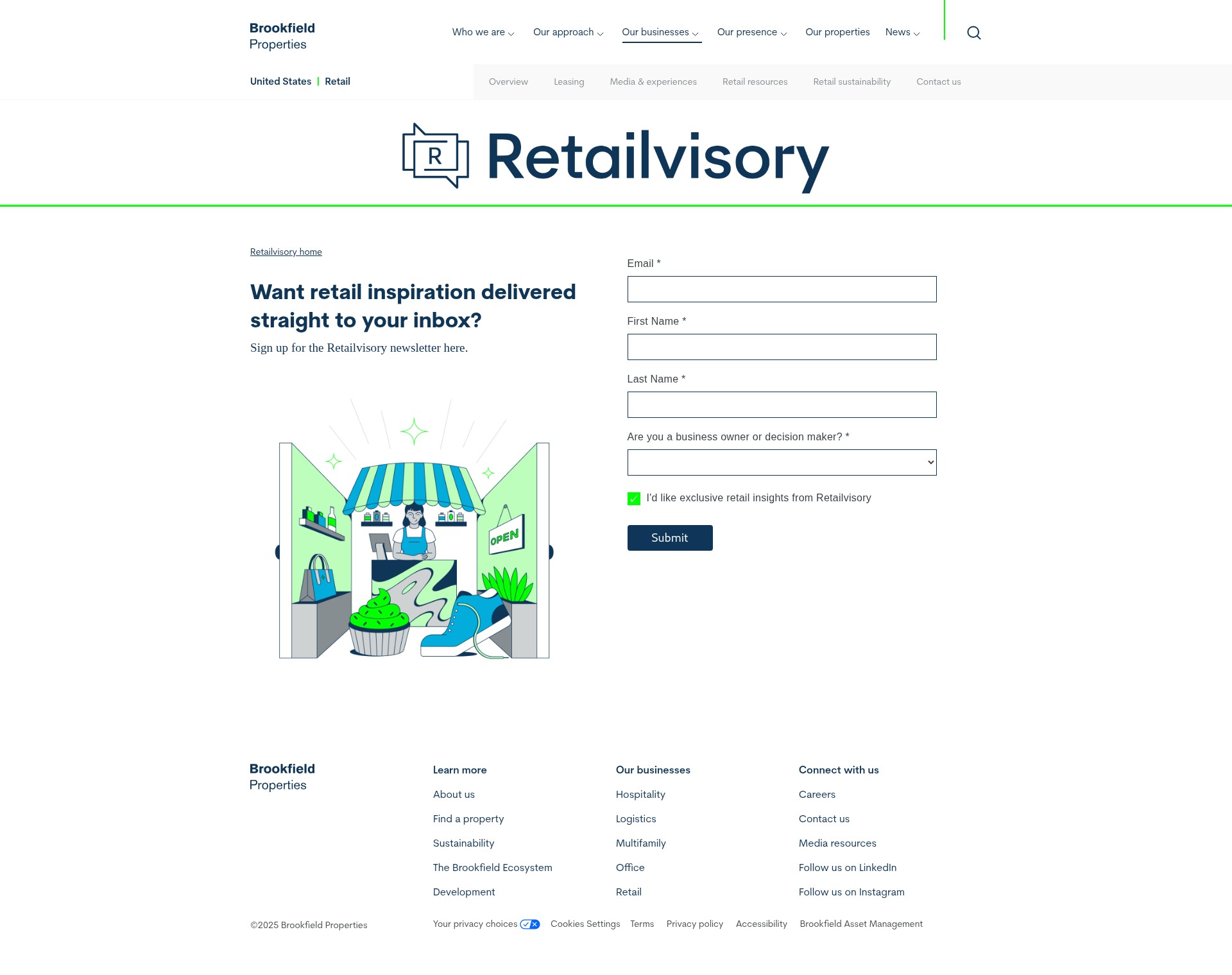 Landing Page