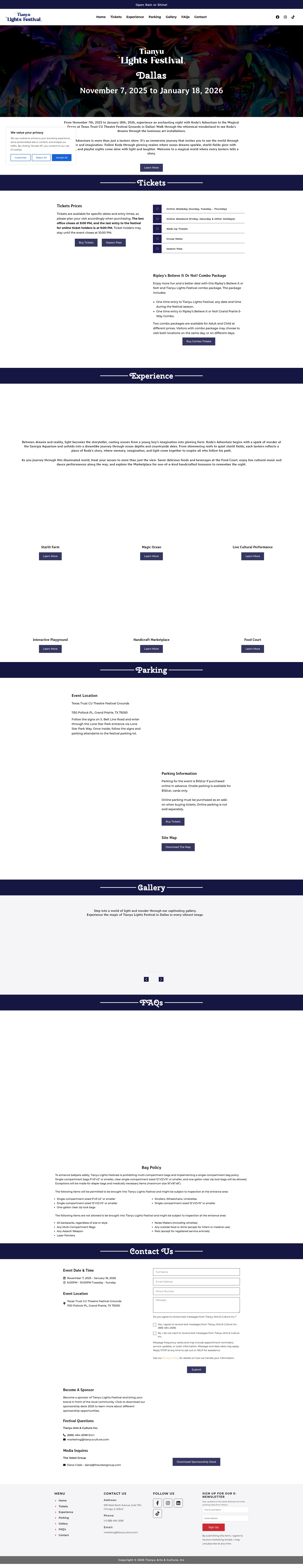 Landing Page