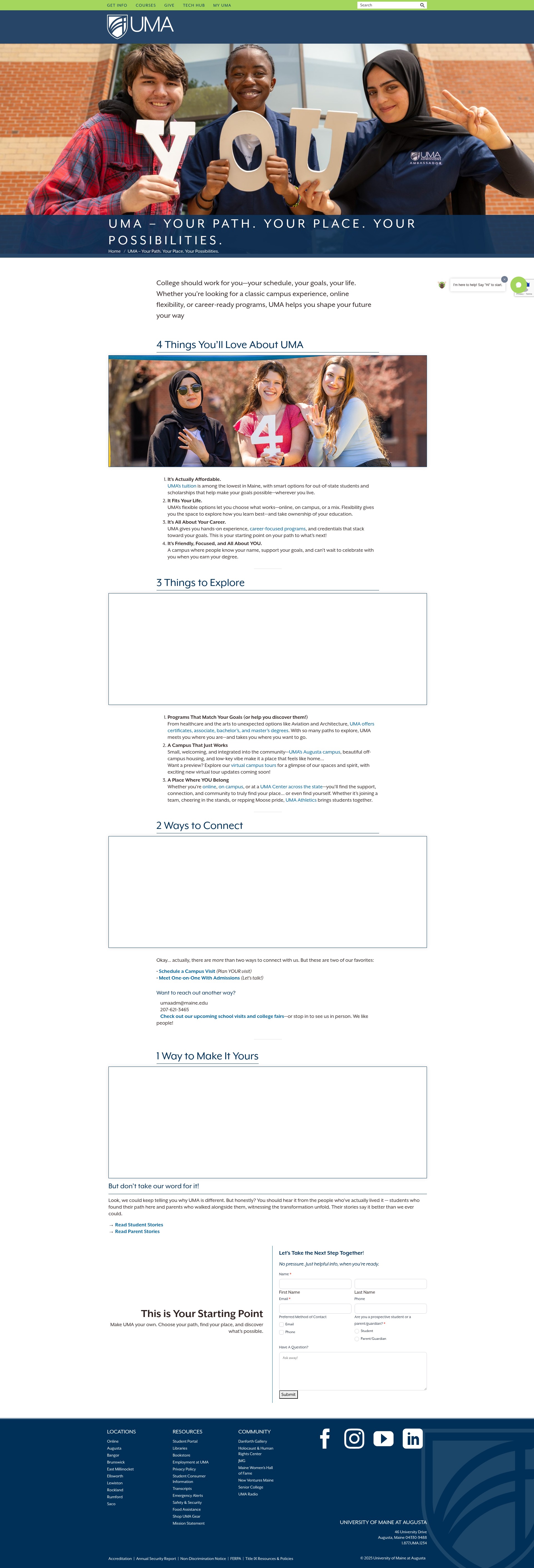 Landing Page
