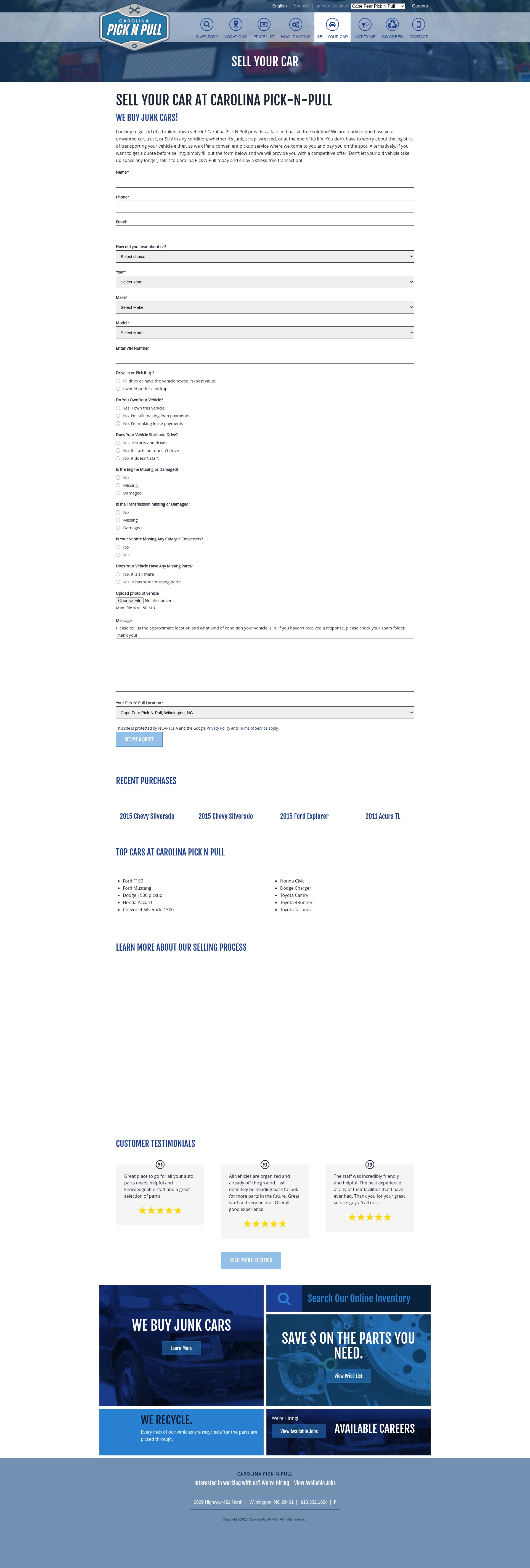 Landing Page