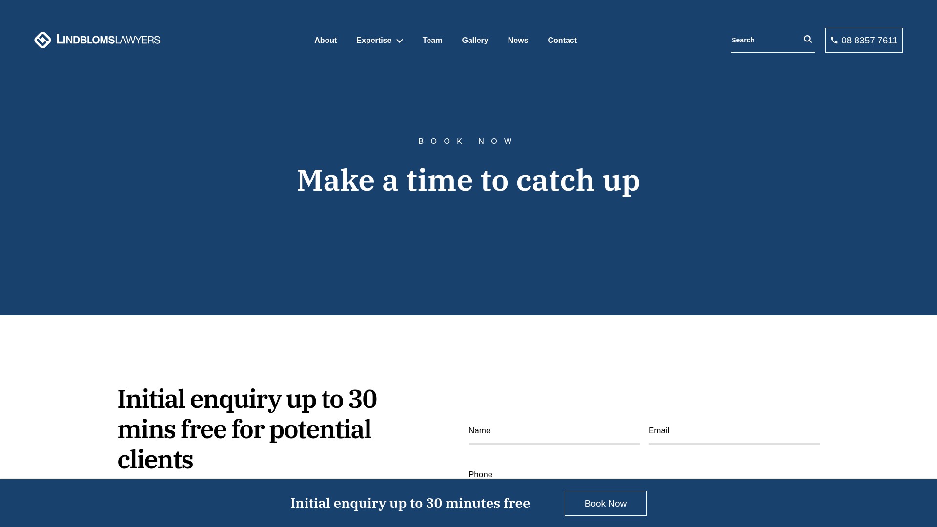 Landing Page