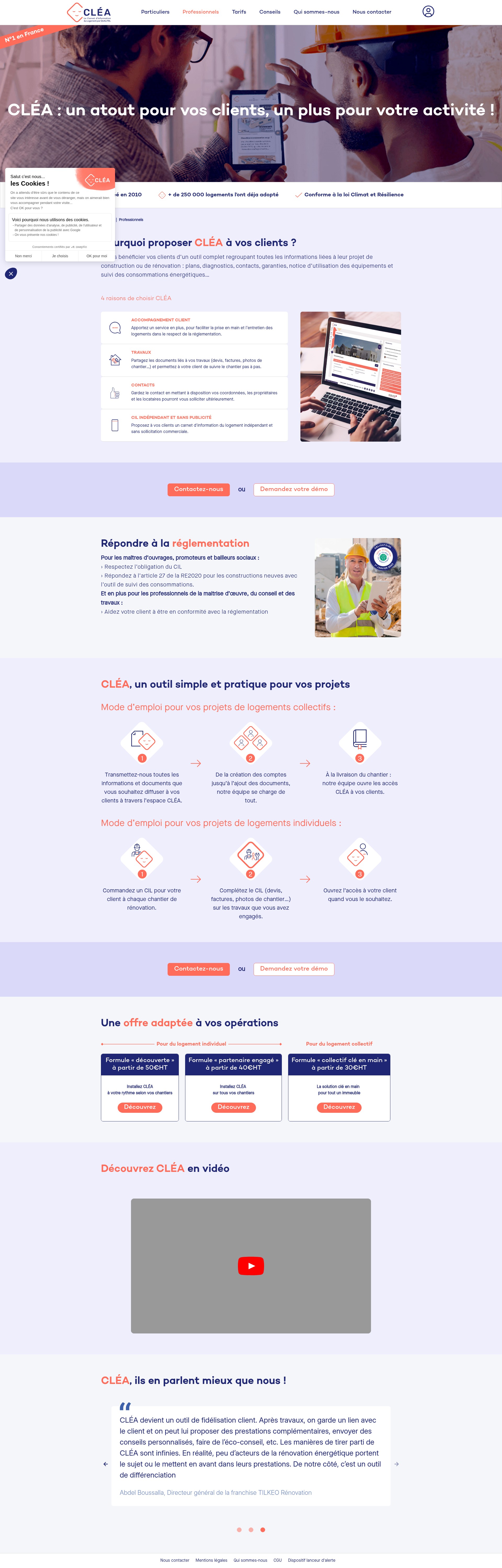 Landing Page