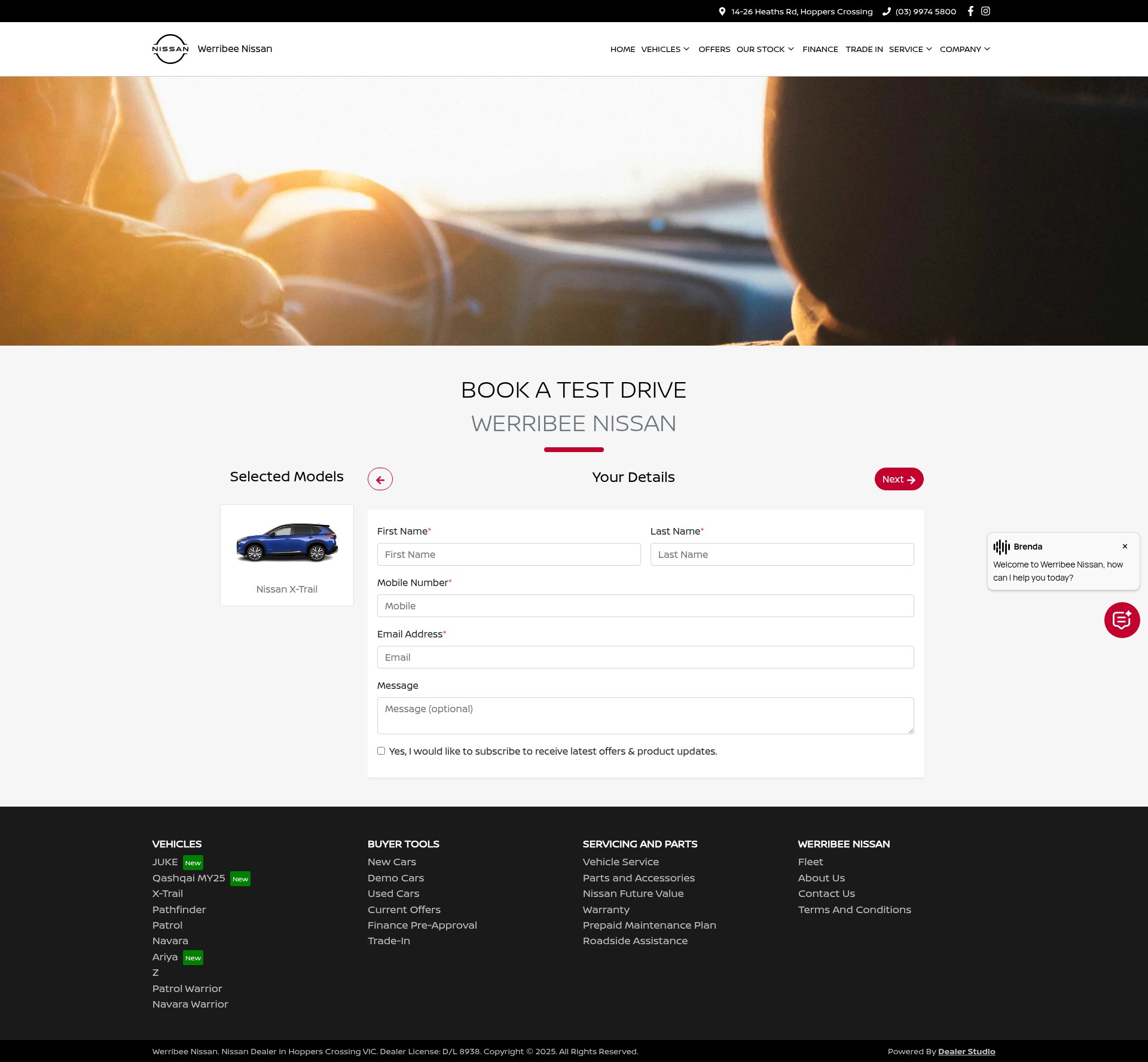 Landing Page
