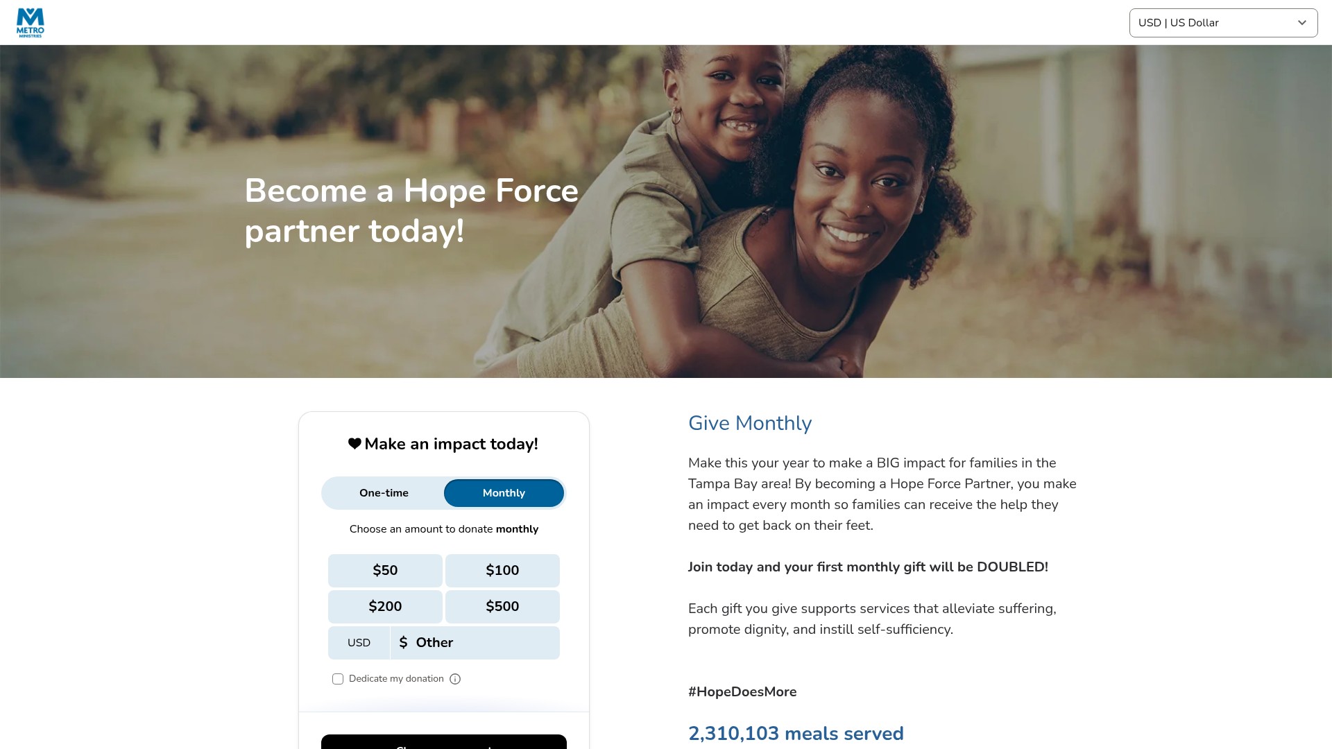 Landing Page