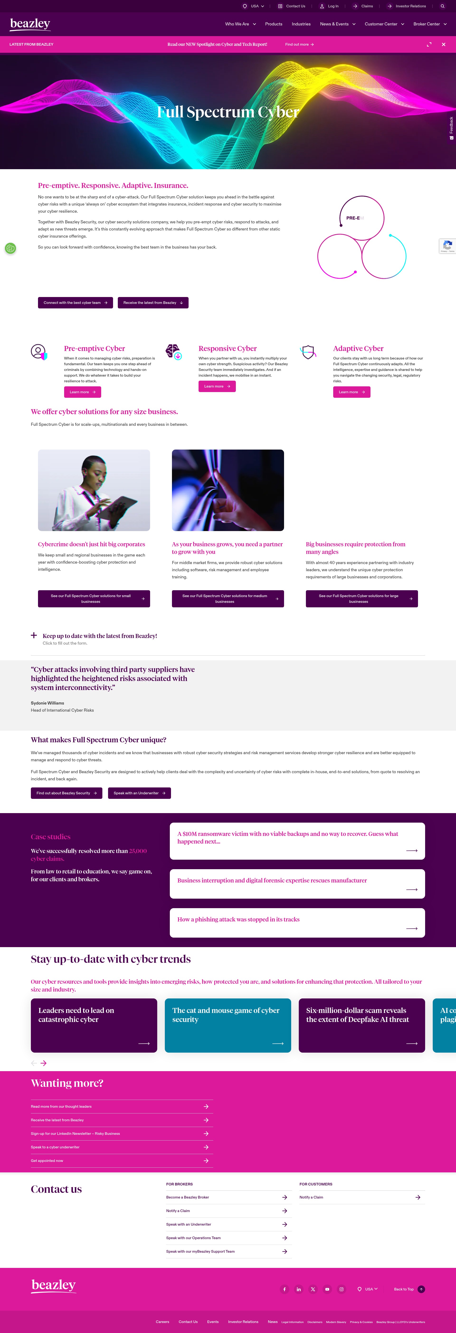 Landing Page