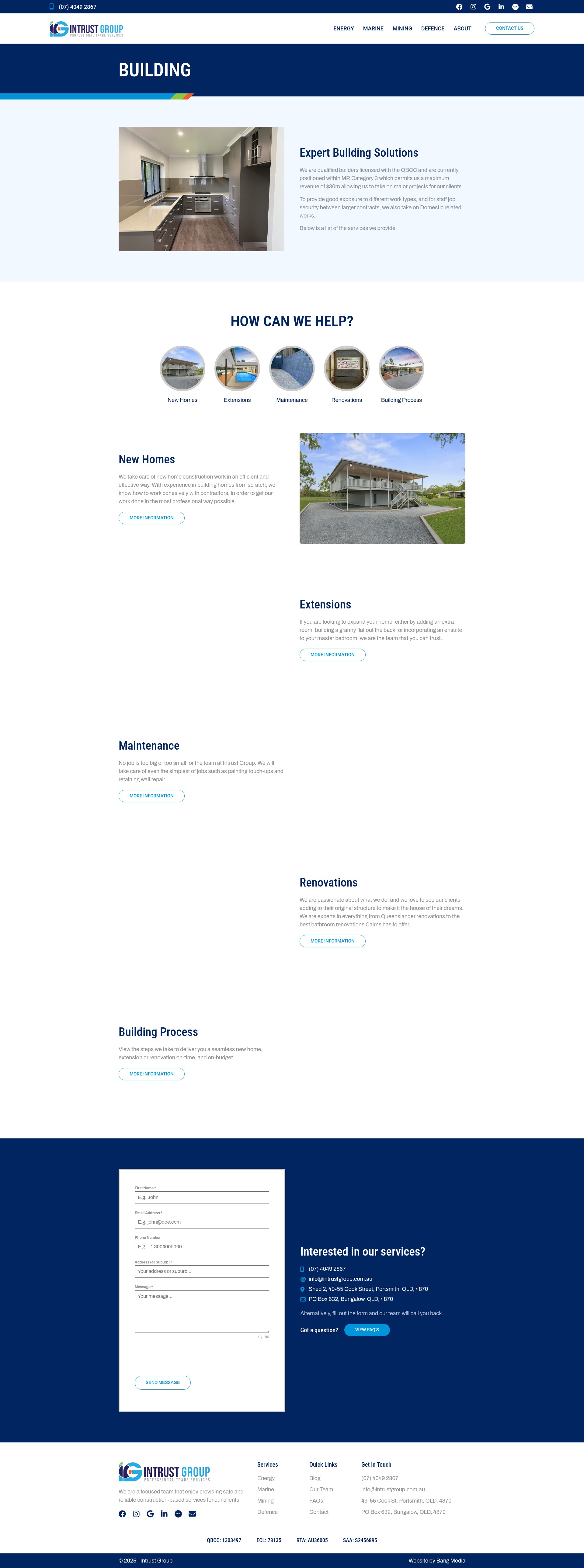 Landing Page