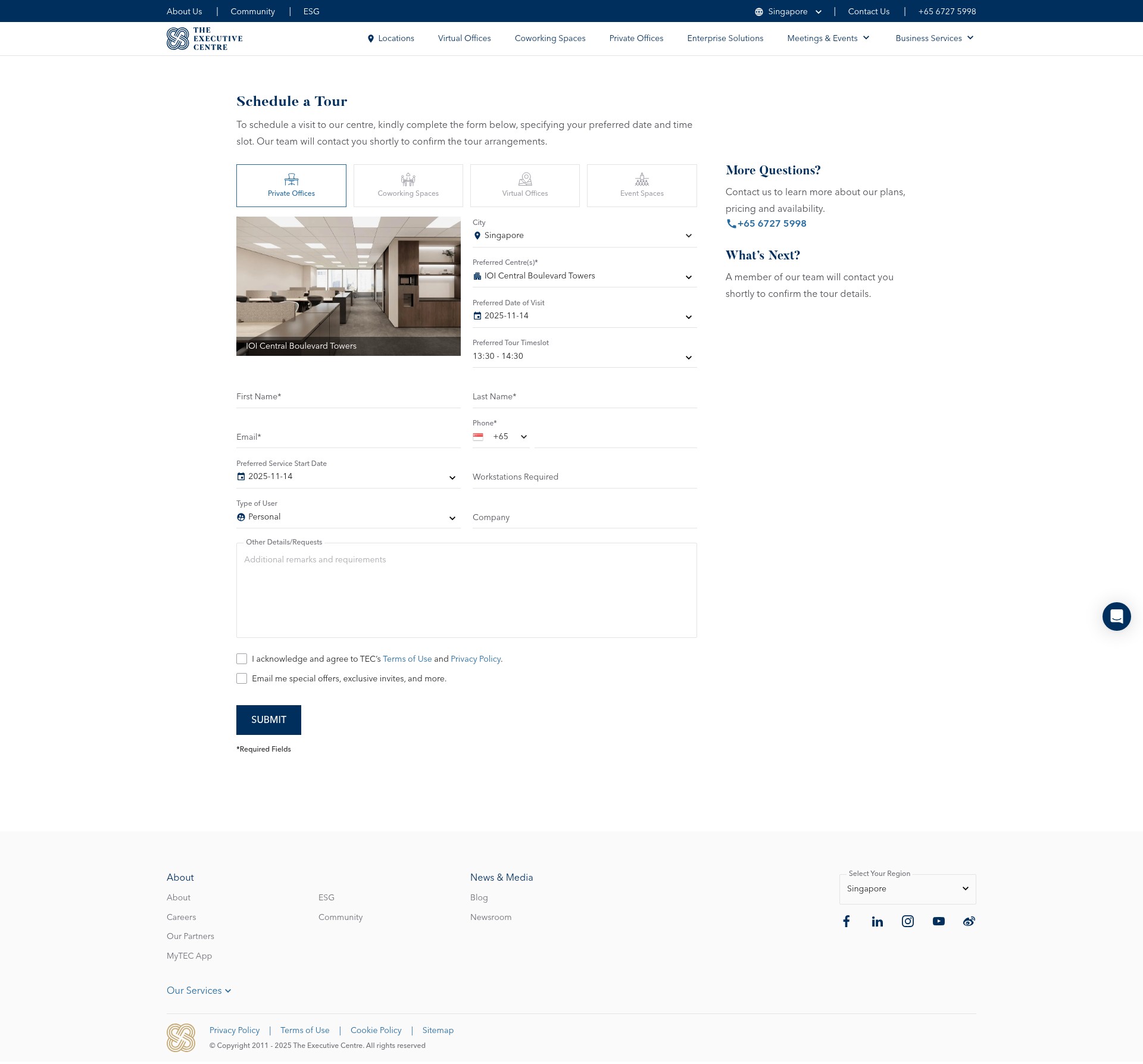 Landing Page