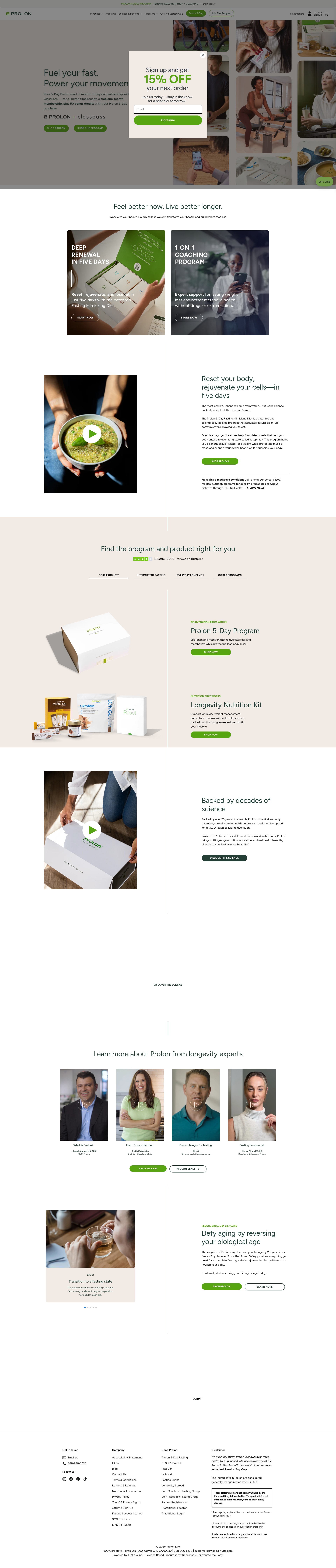Landing Page