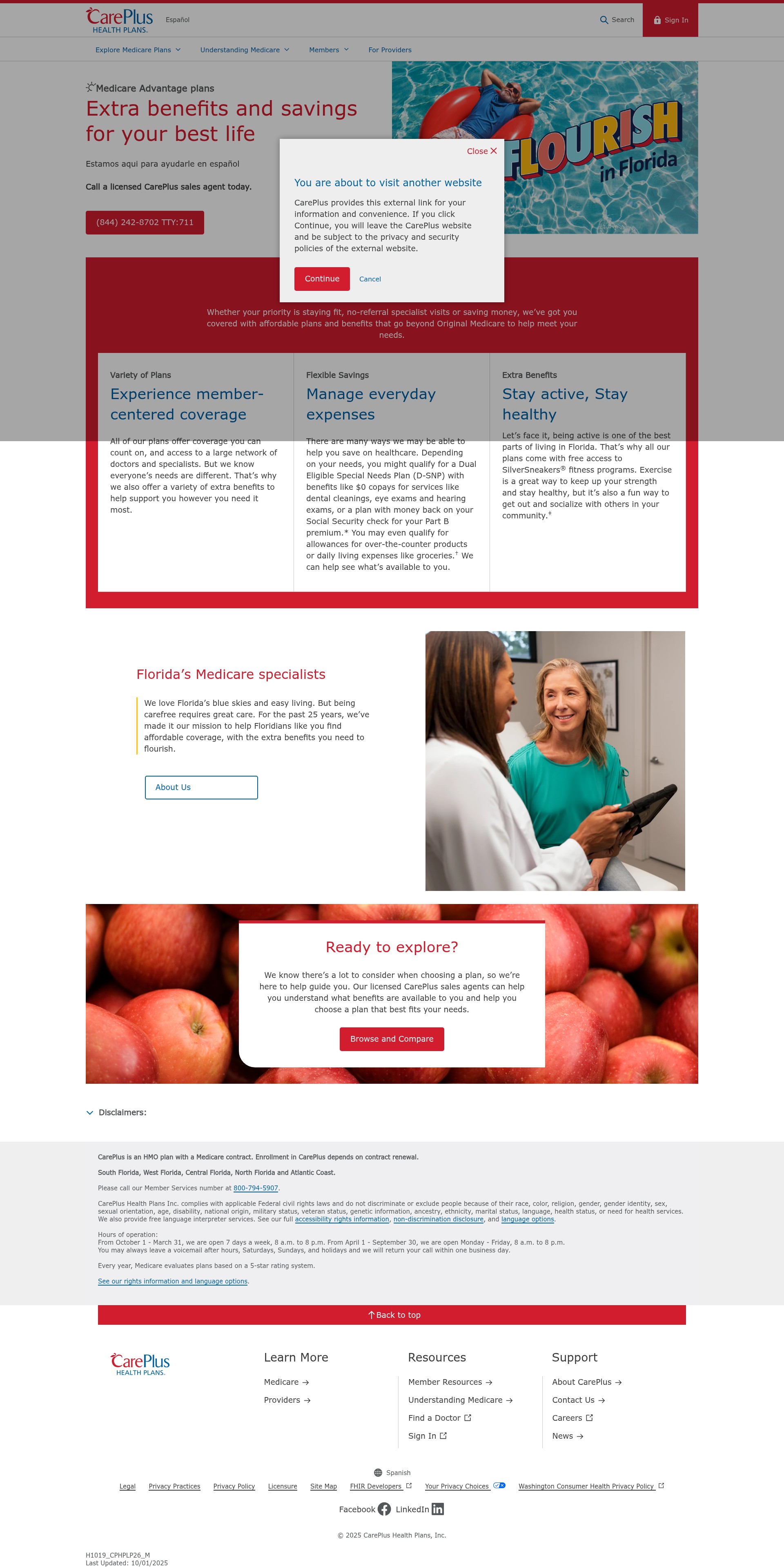 Landing Page