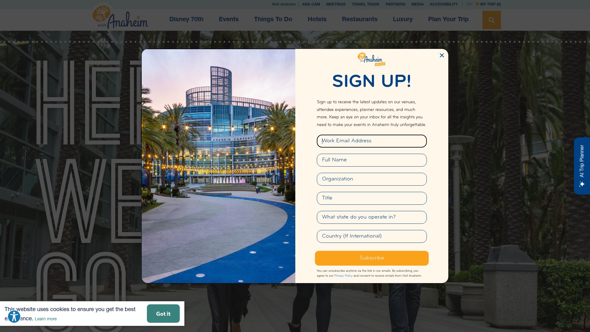 Landing Page