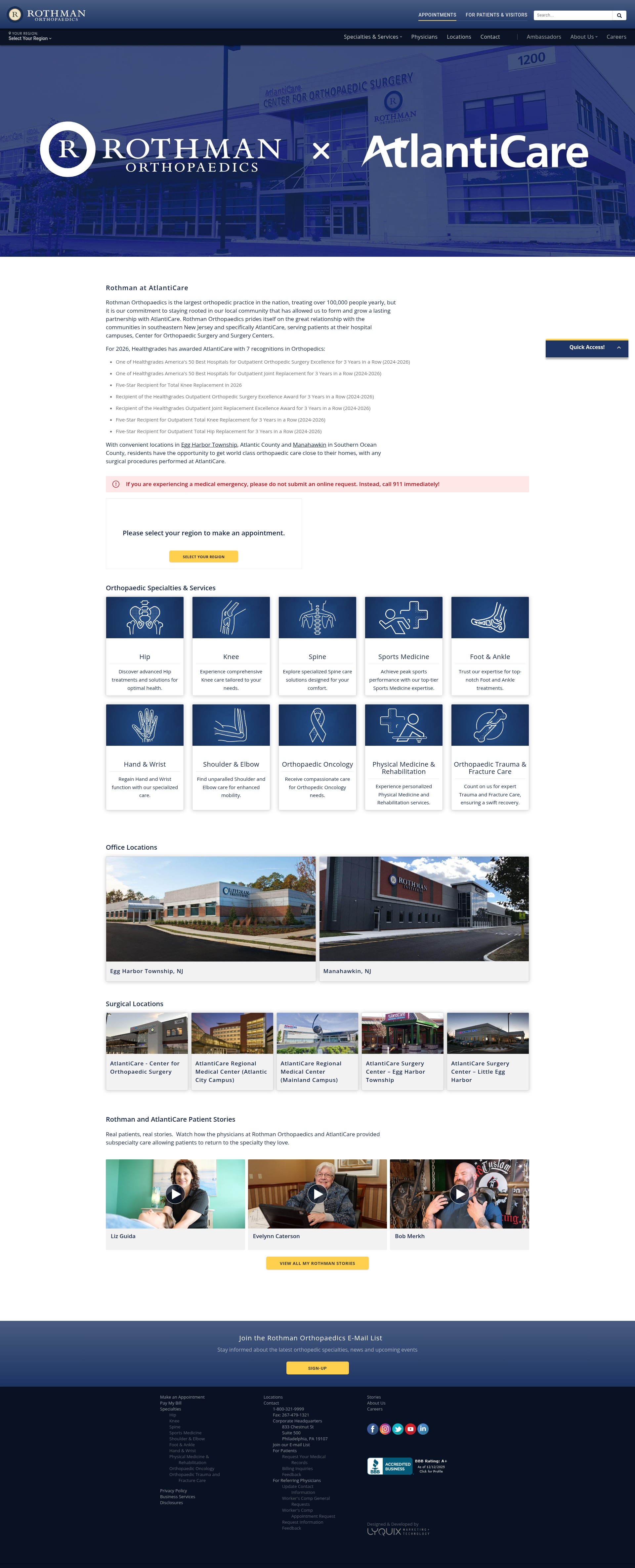 Landing Page
