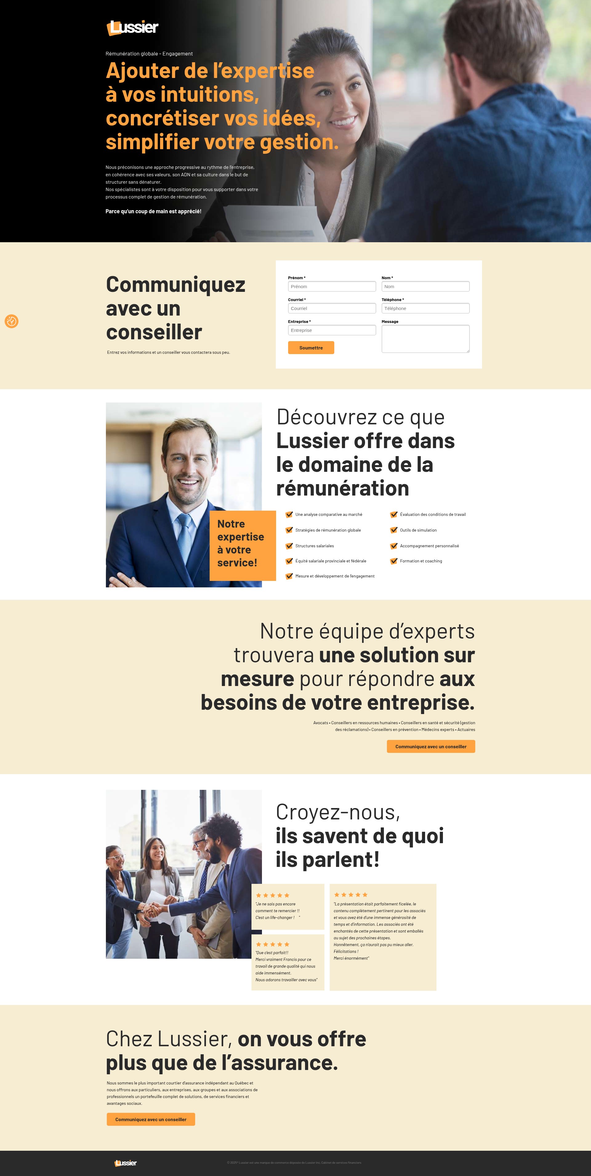 Landing Page