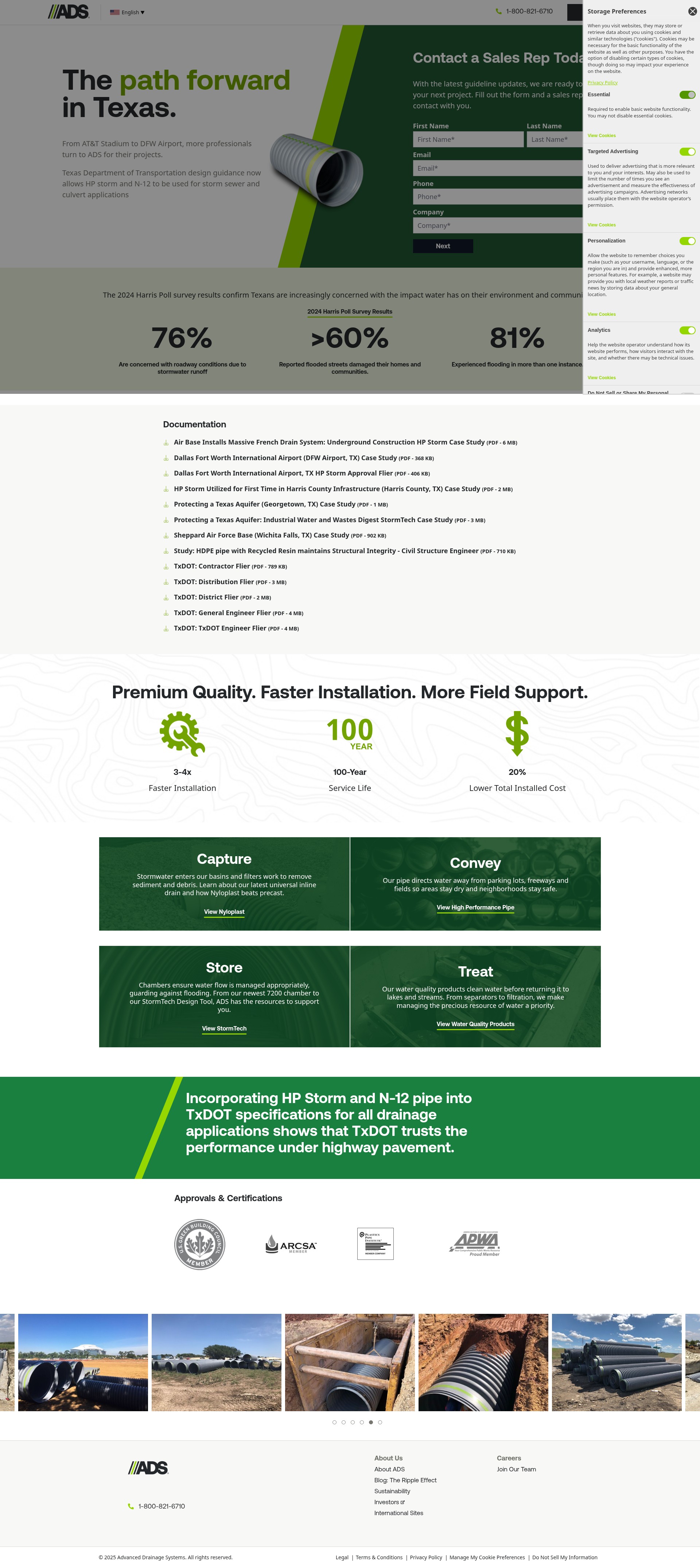 Landing Page