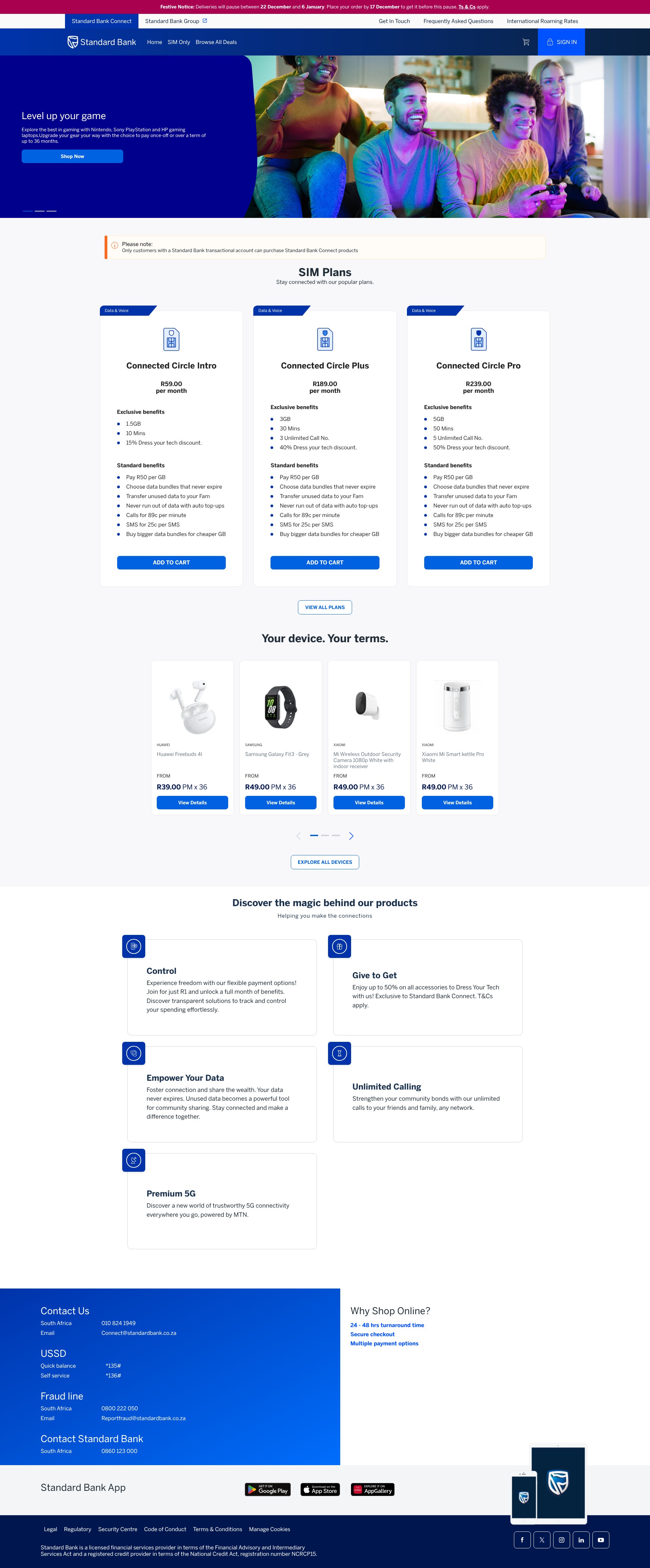 Landing Page