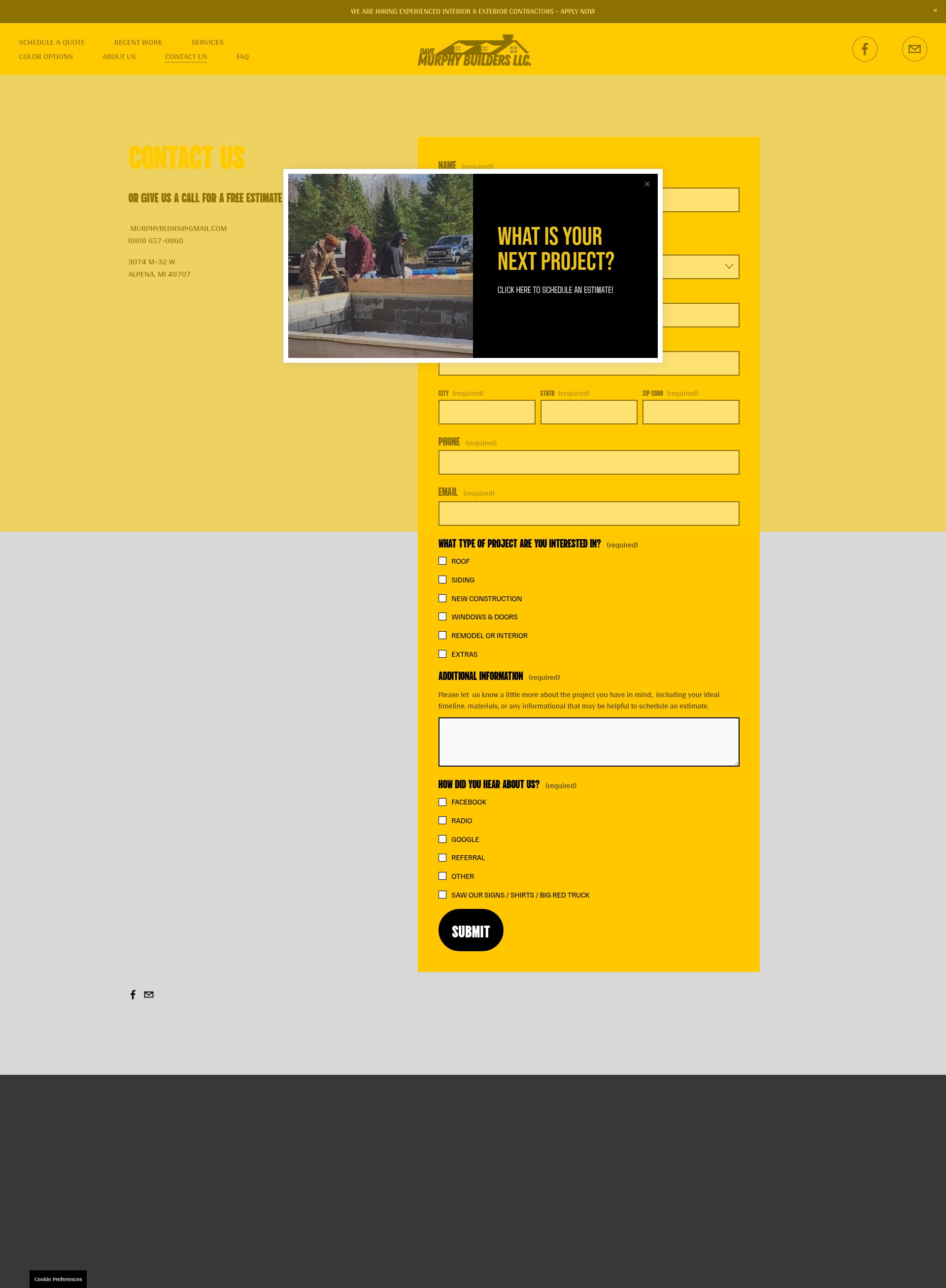 Landing Page