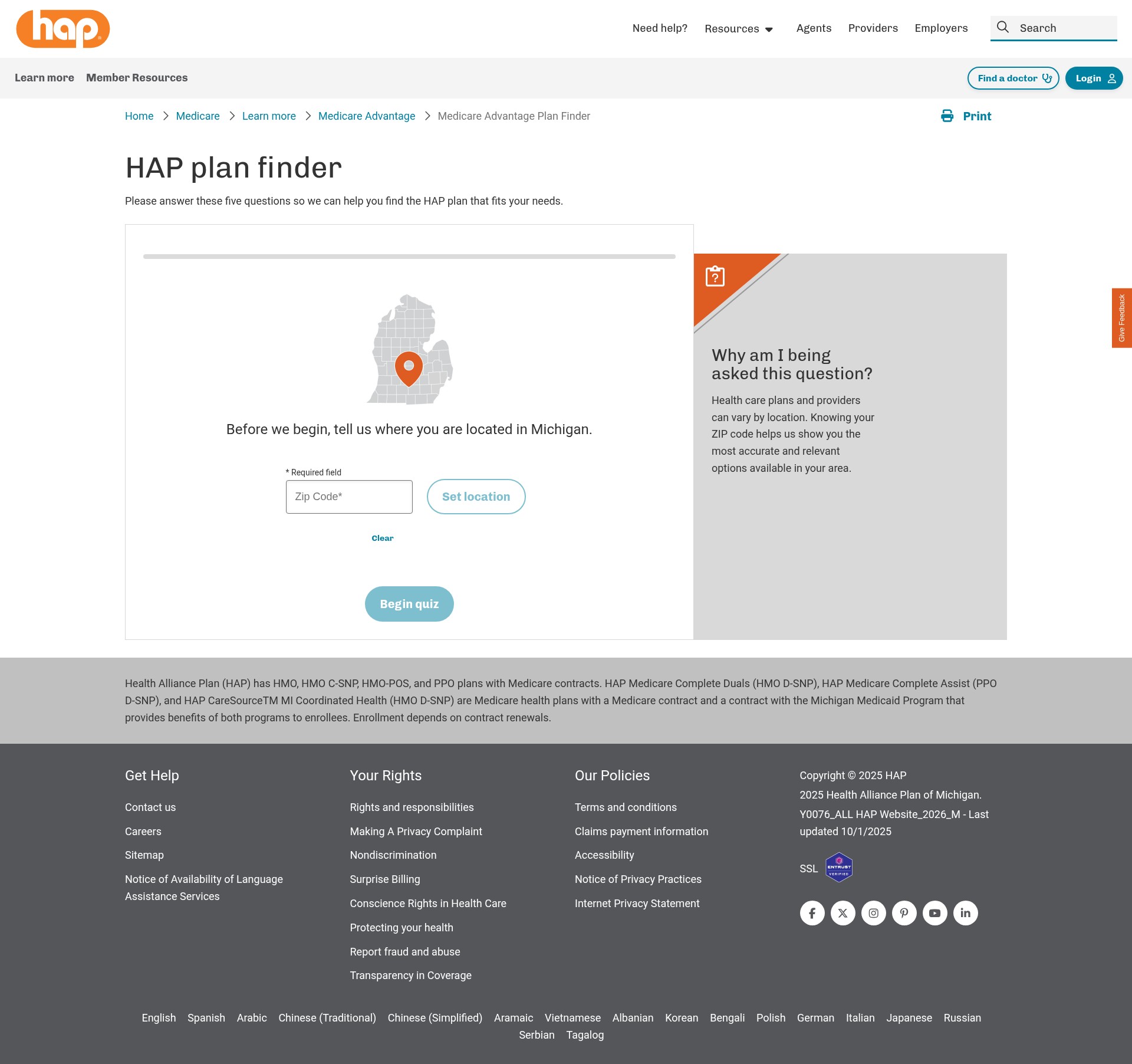 Landing Page