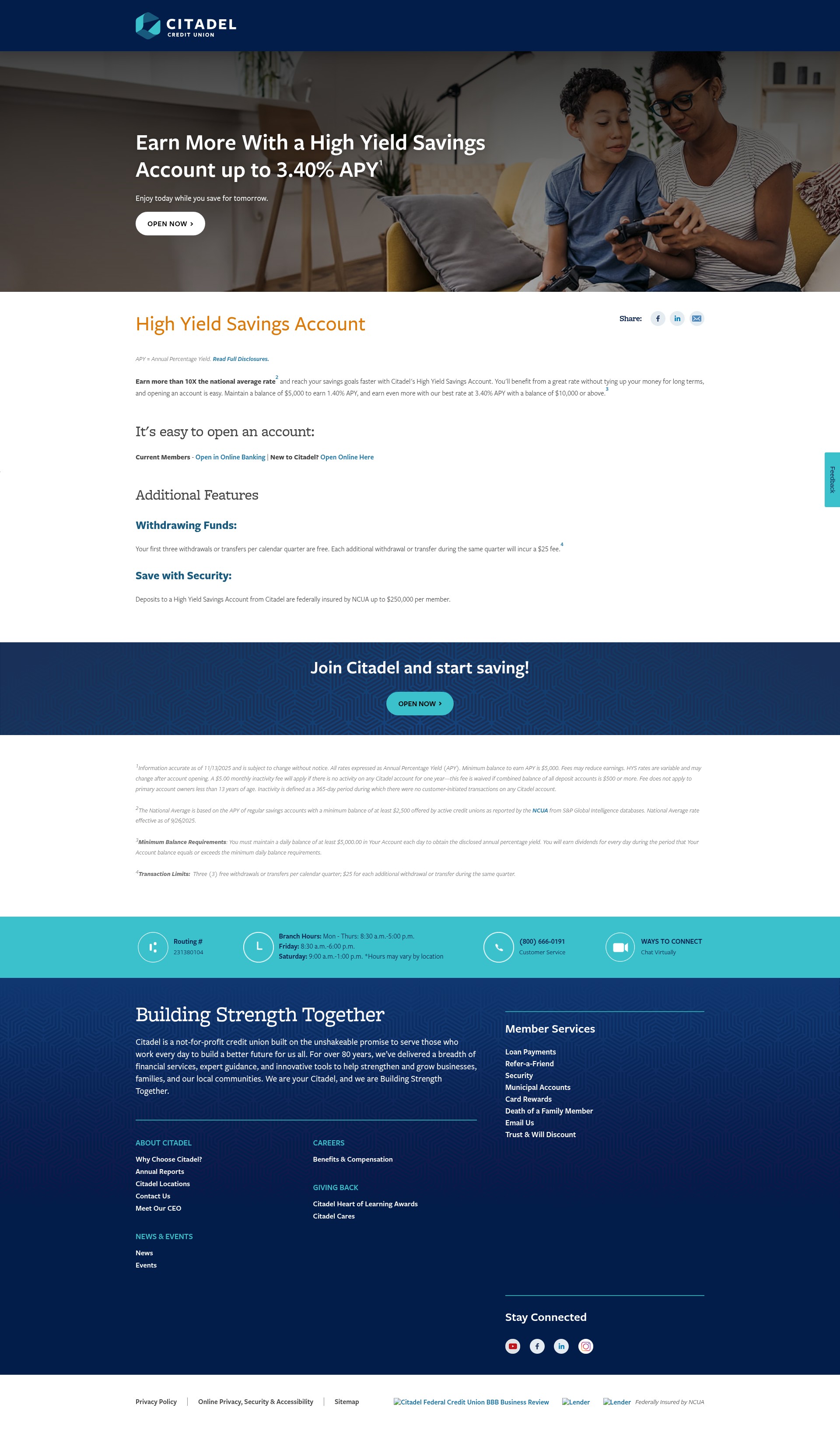 Landing Page