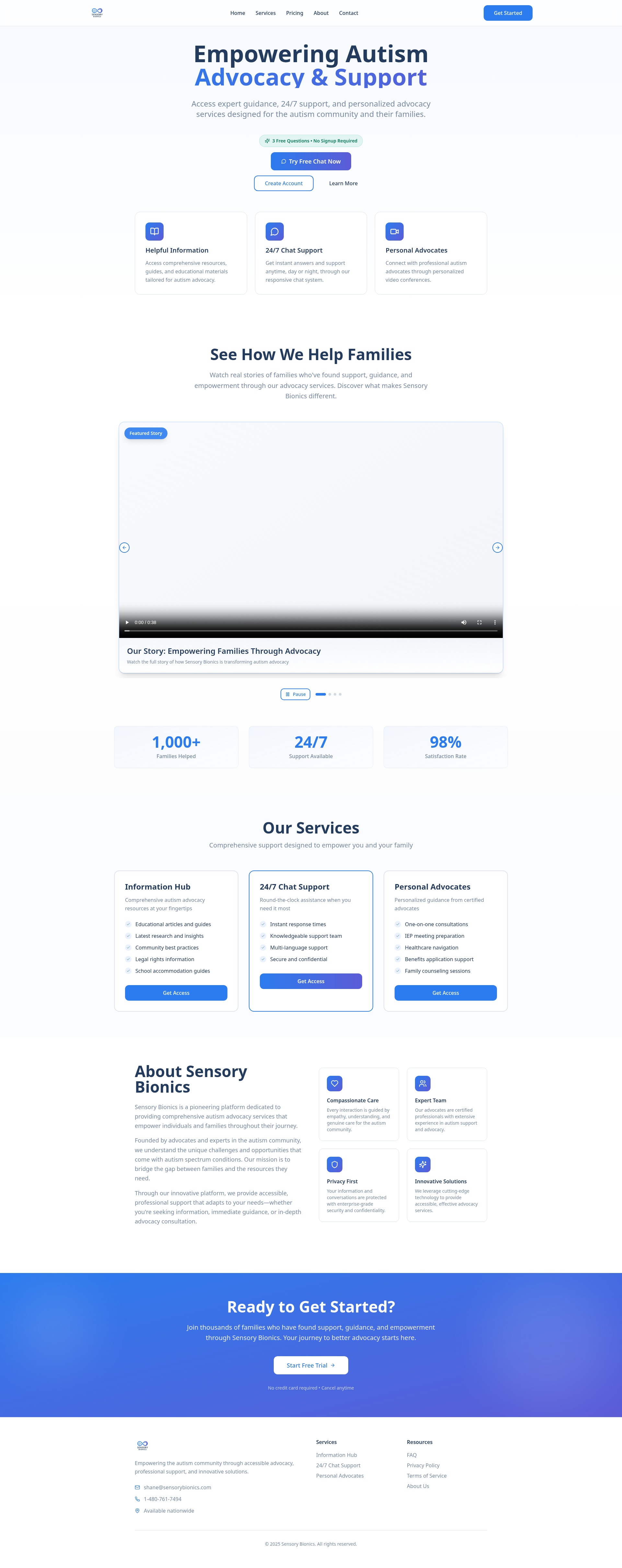 Landing Page