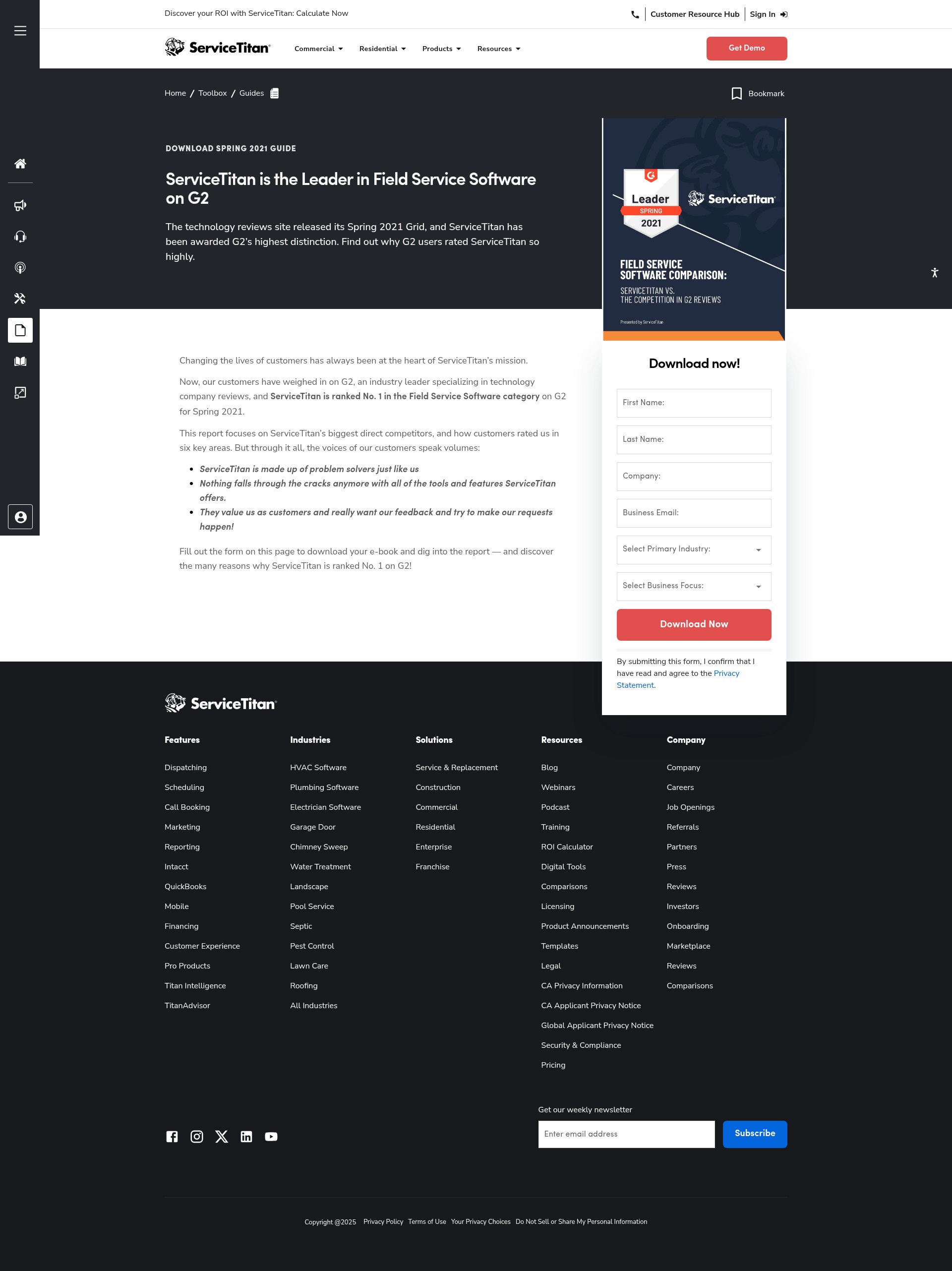 Landing Page