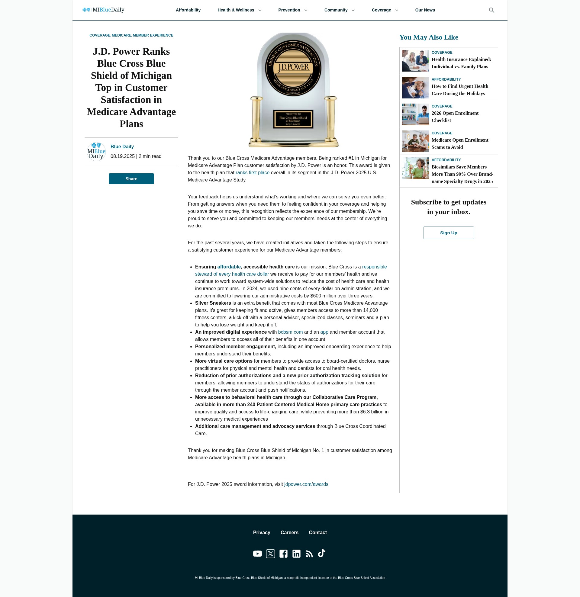 Landing Page