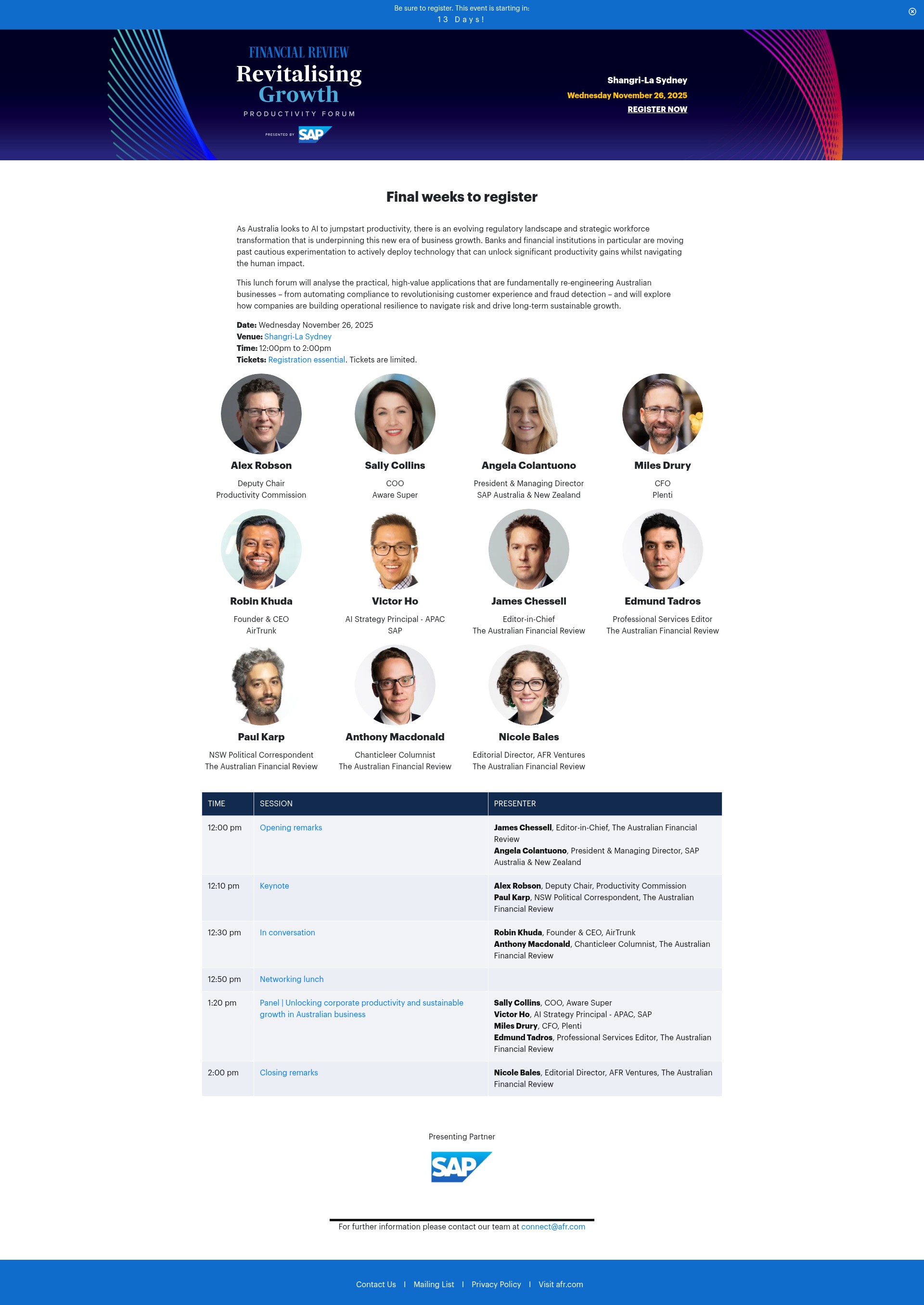 Landing Page