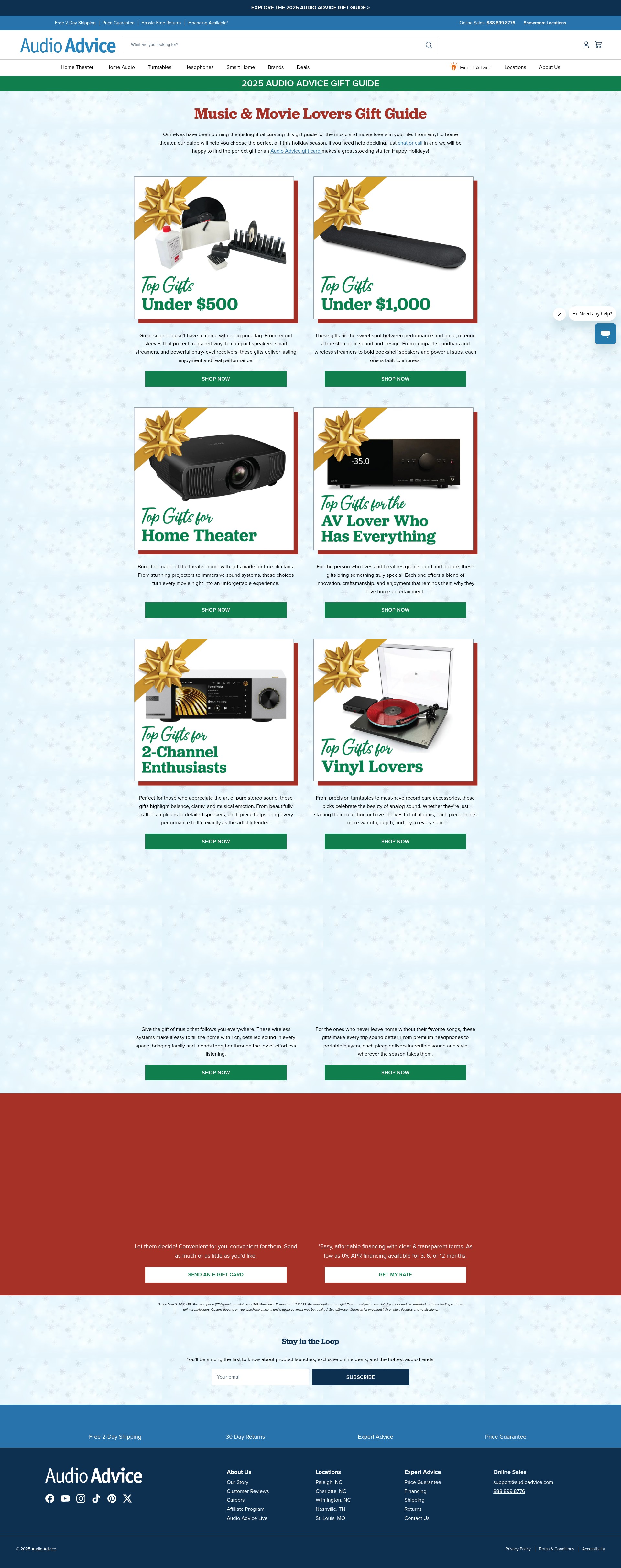 Landing Page