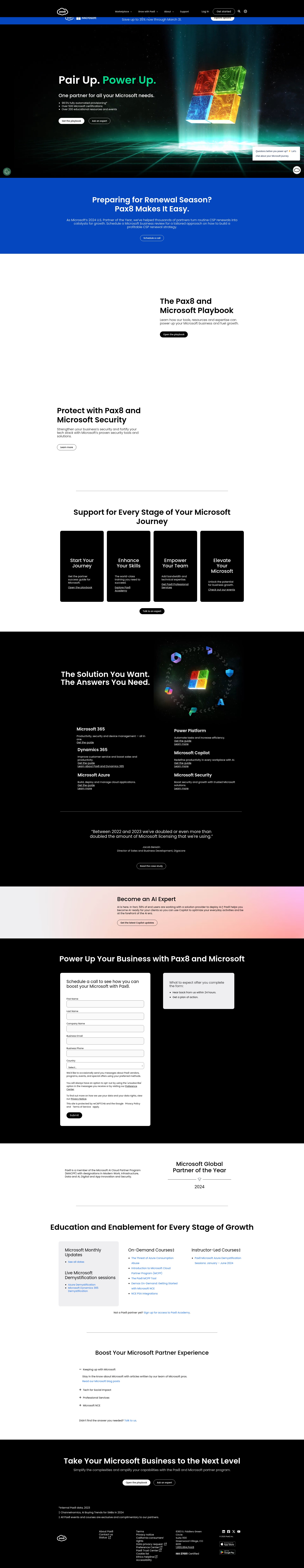 Landing Page