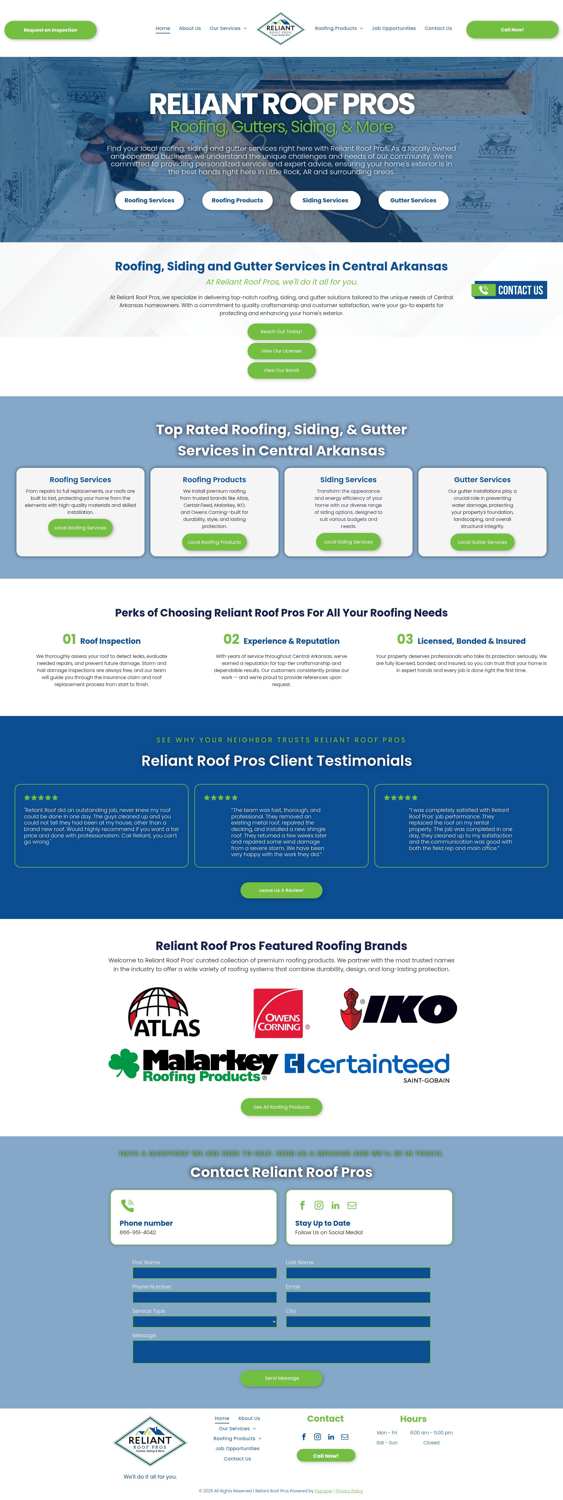 Landing Page