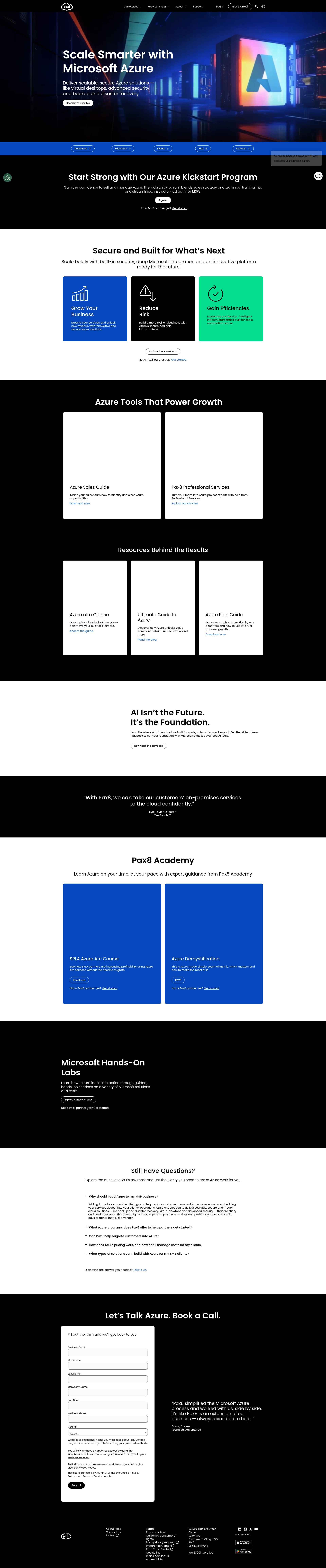 Landing Page