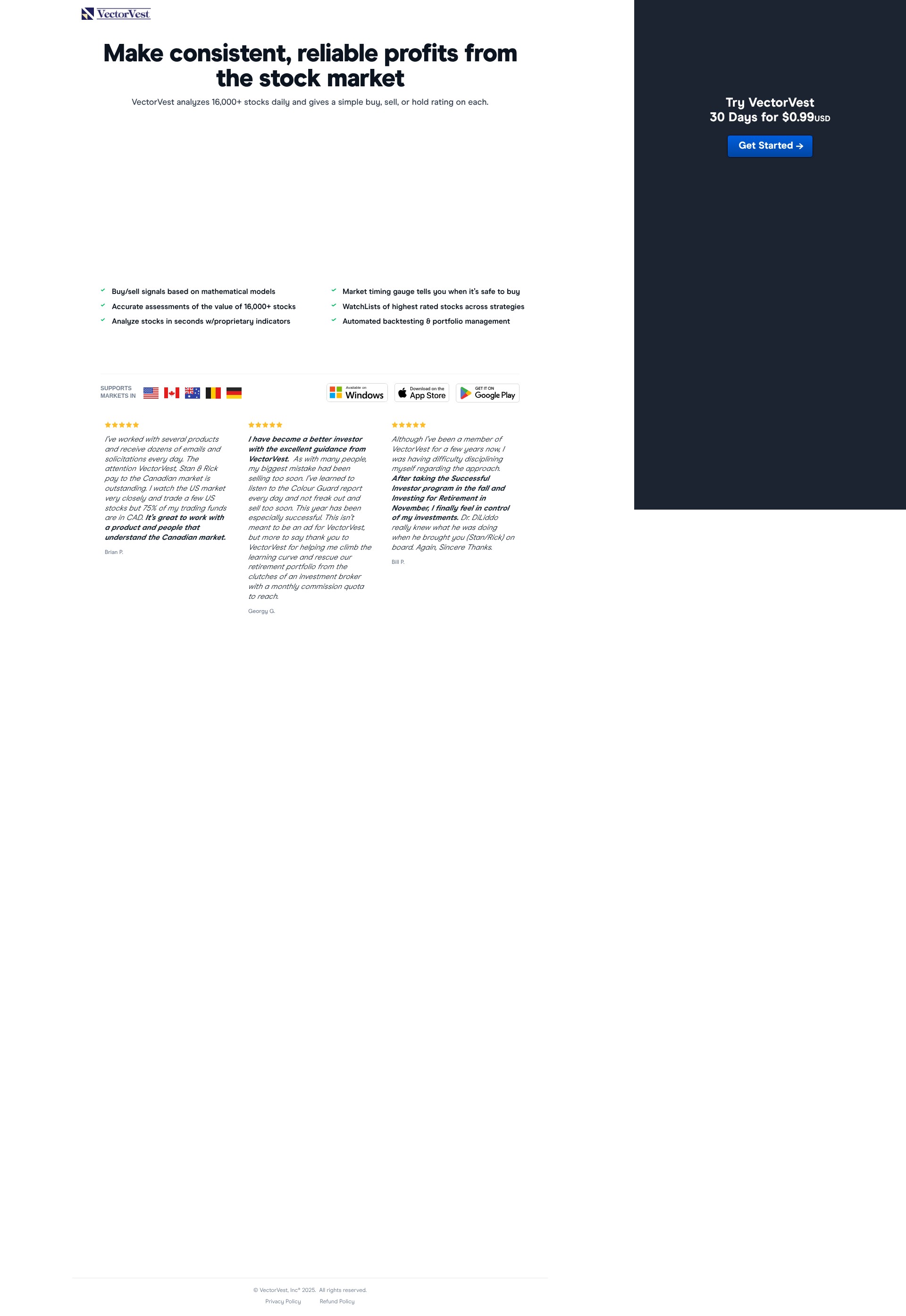 Landing Page