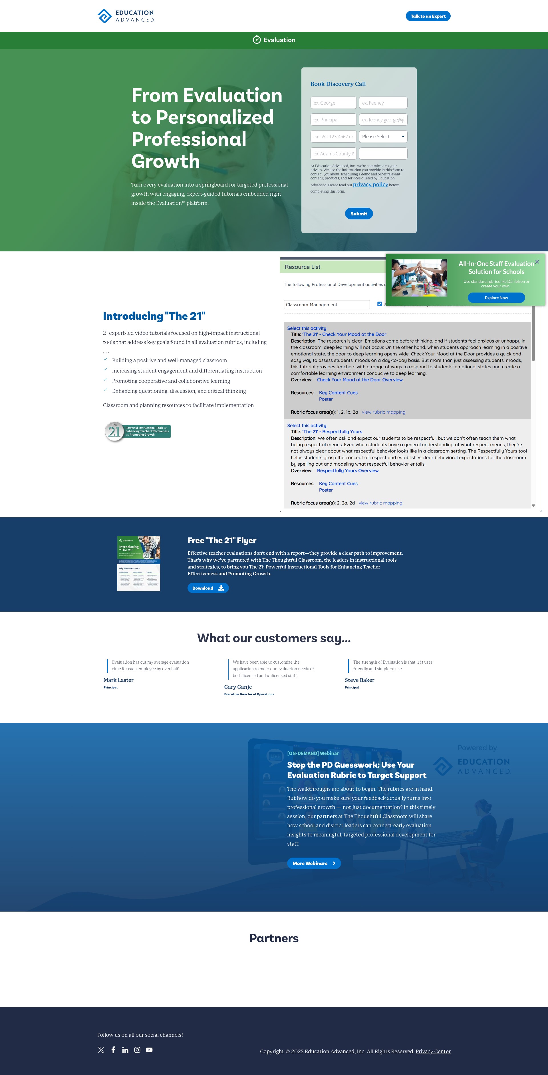 Landing Page