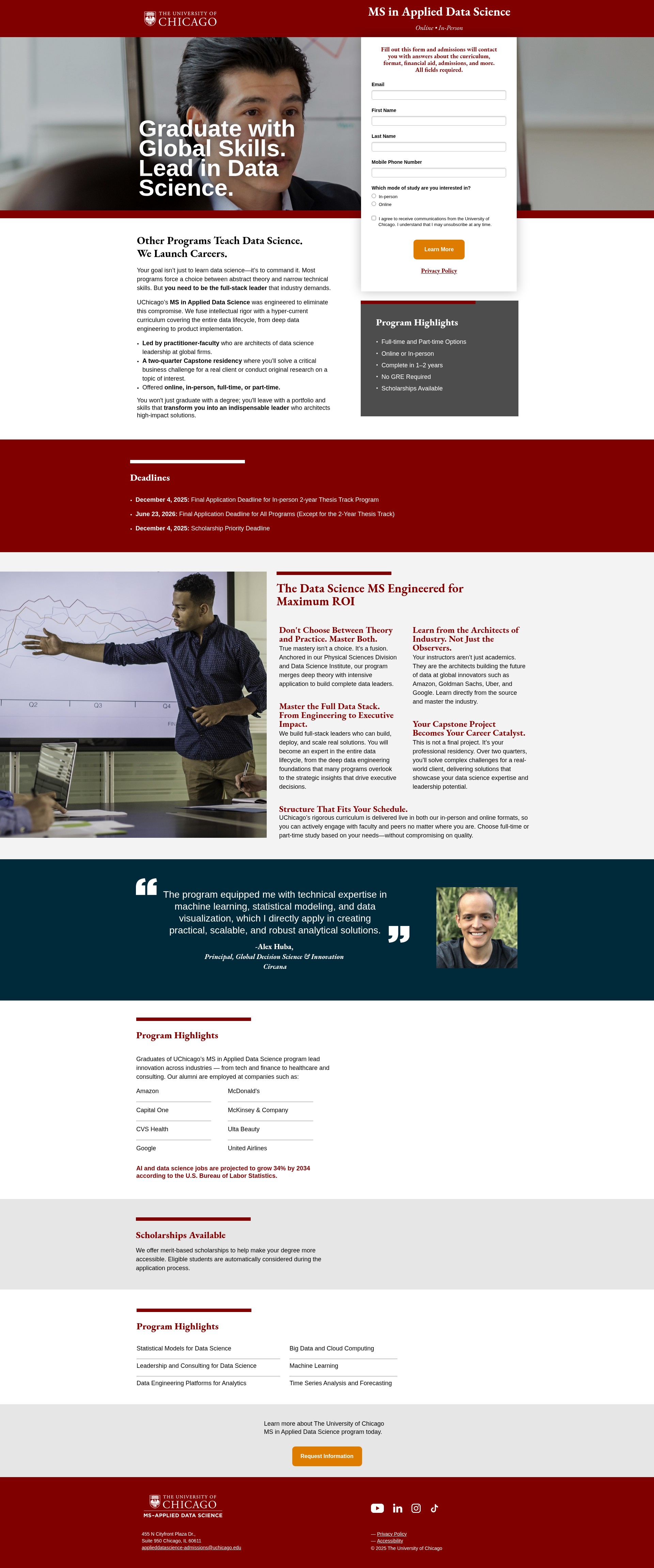 Landing Page