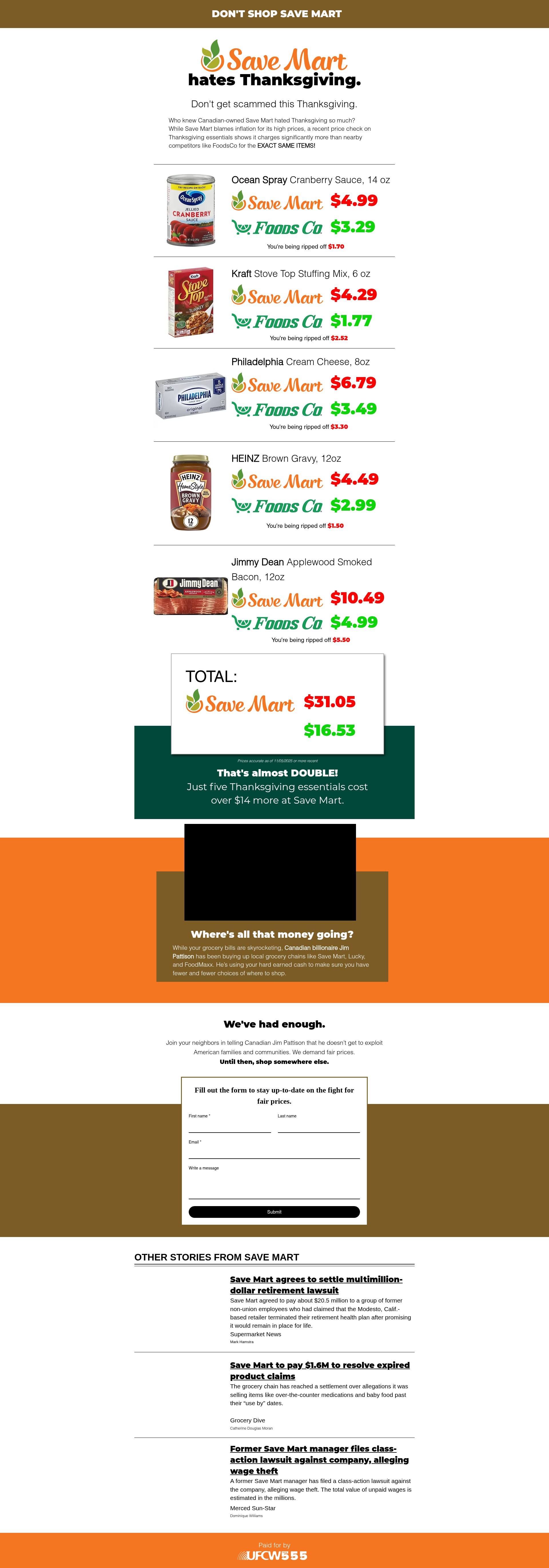 Landing Page